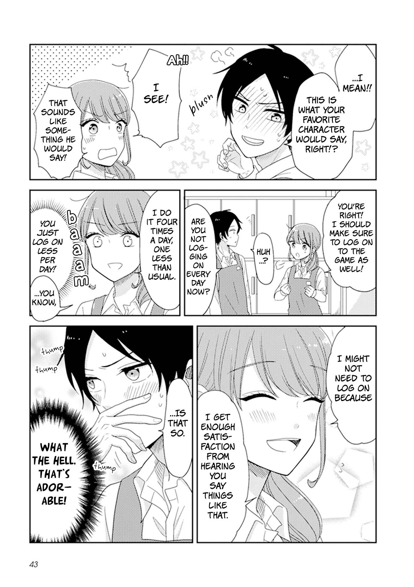 Page 4 Chapter 9 Otaku Onna to Danshi Kosei
