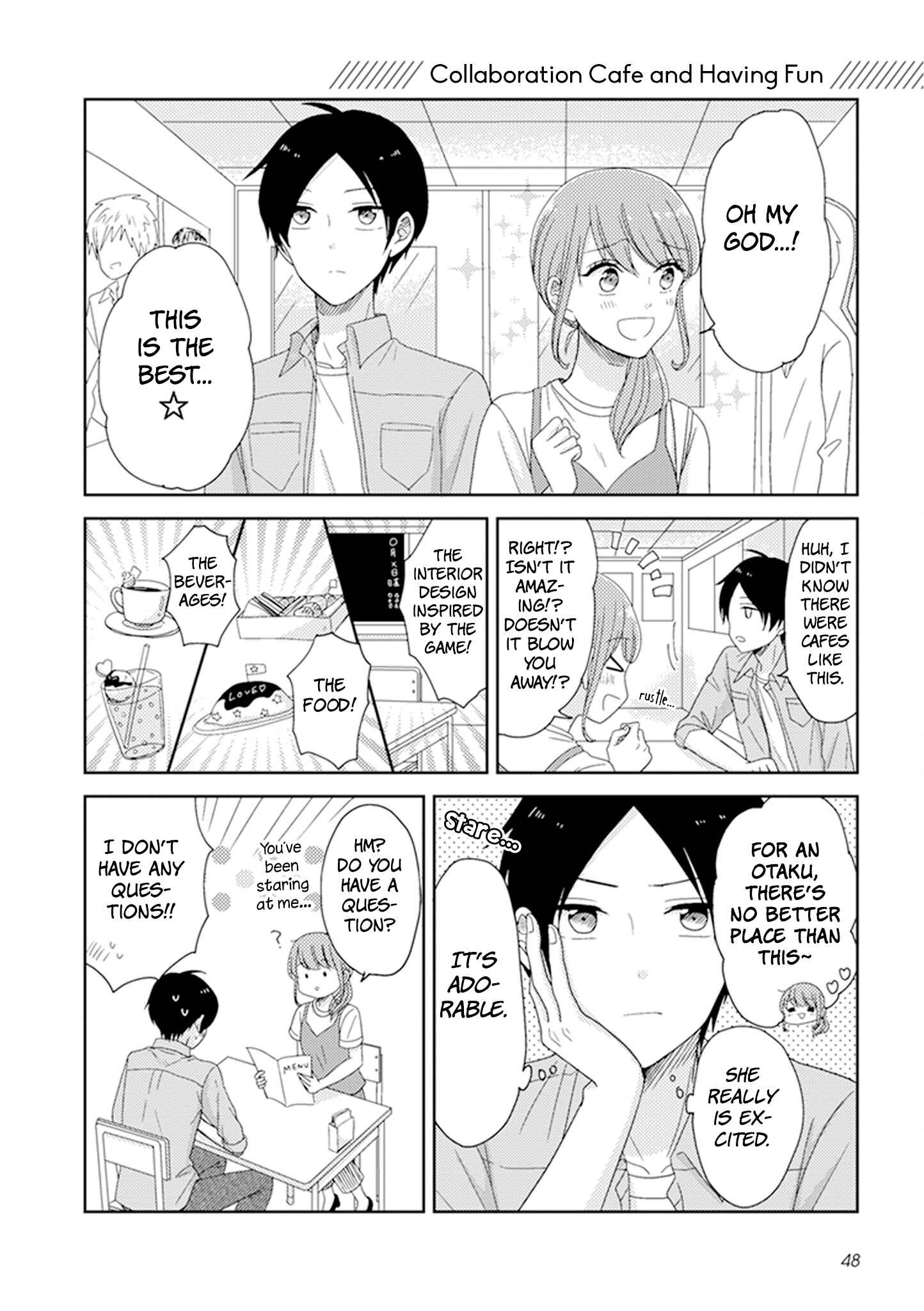 Page 1 Chapter 11 Otaku Onna to Danshi Kosei