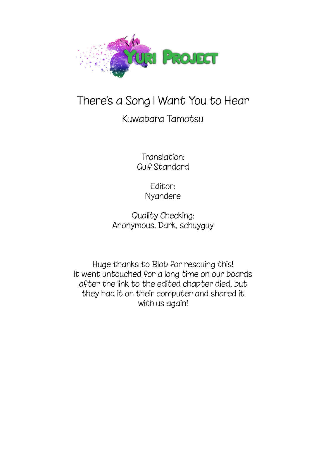 Page 33 Chapter 2 This Channel Has Nobody but Us