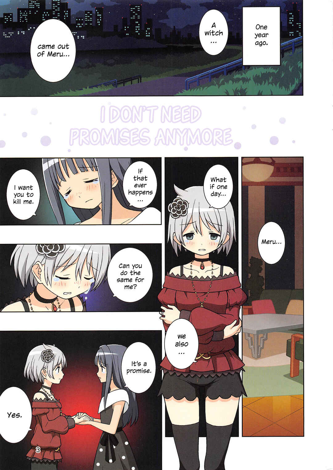Page 4 Chapter Unknown_626e Magia Record: Mahou Shoujo Madoka☆Magica Gaiden - Mifuyu no Owaranai Yakusoku (Doujinshi)