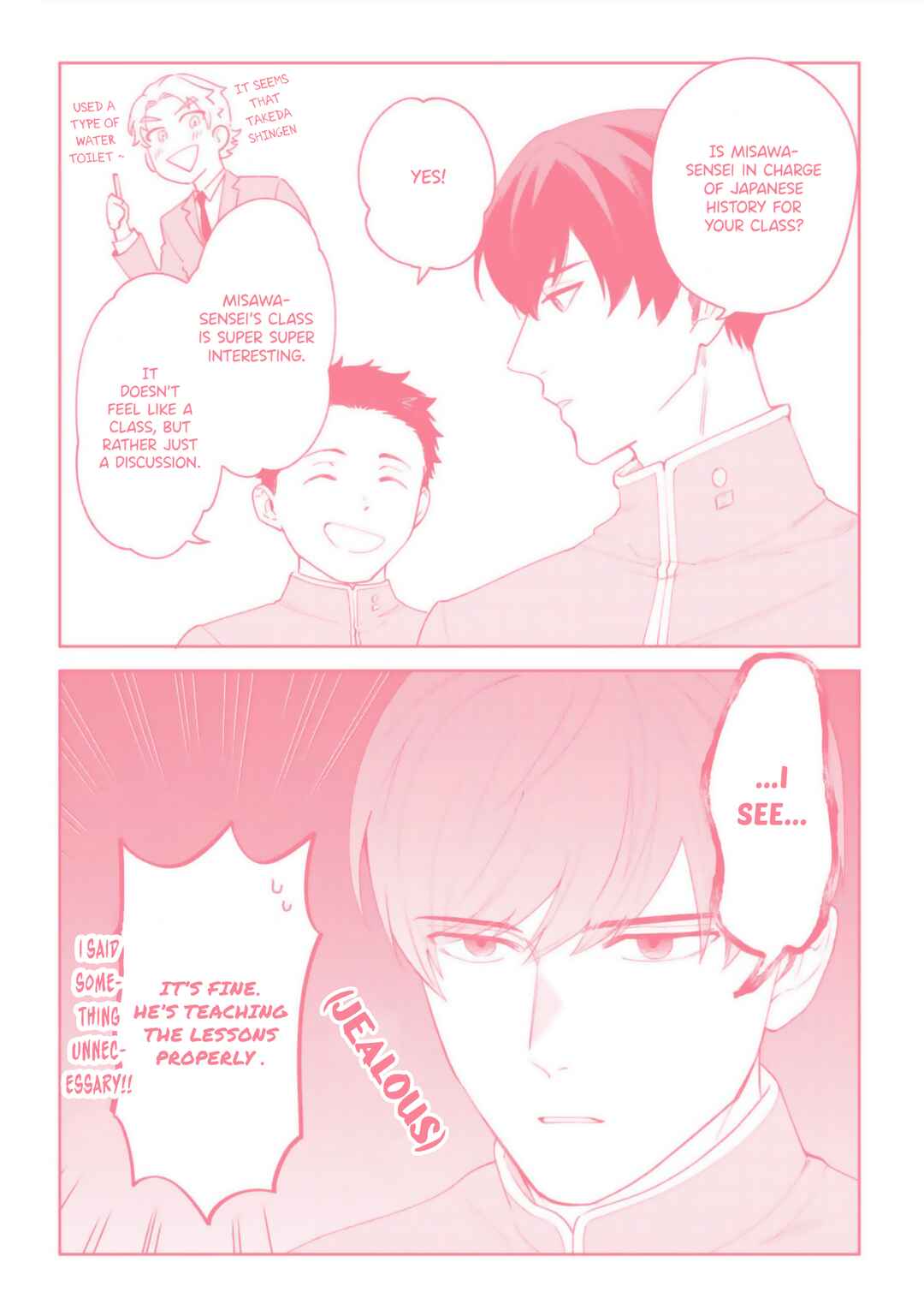 Page 14 Chapter 5.5 Seitokaichou wa Koi ga Shitai