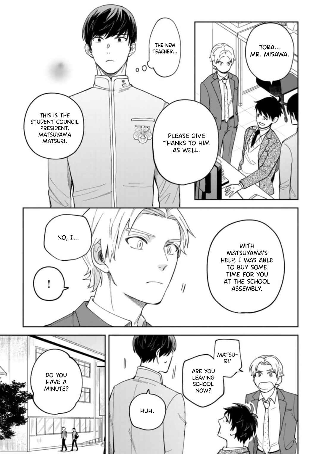 Page 16 Chapter 1 Seitokaichou wa Koi ga Shitai