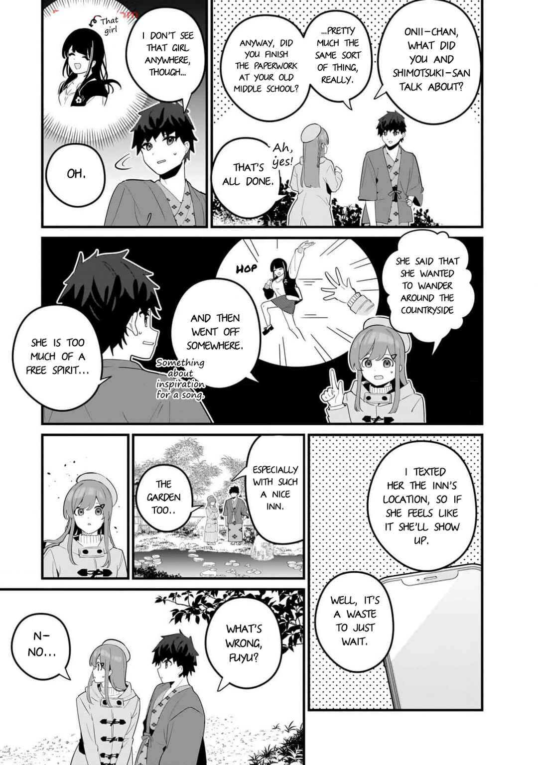 Page 3 Chapter 20 Imouto wa Kanojo ni Dekinai no ni