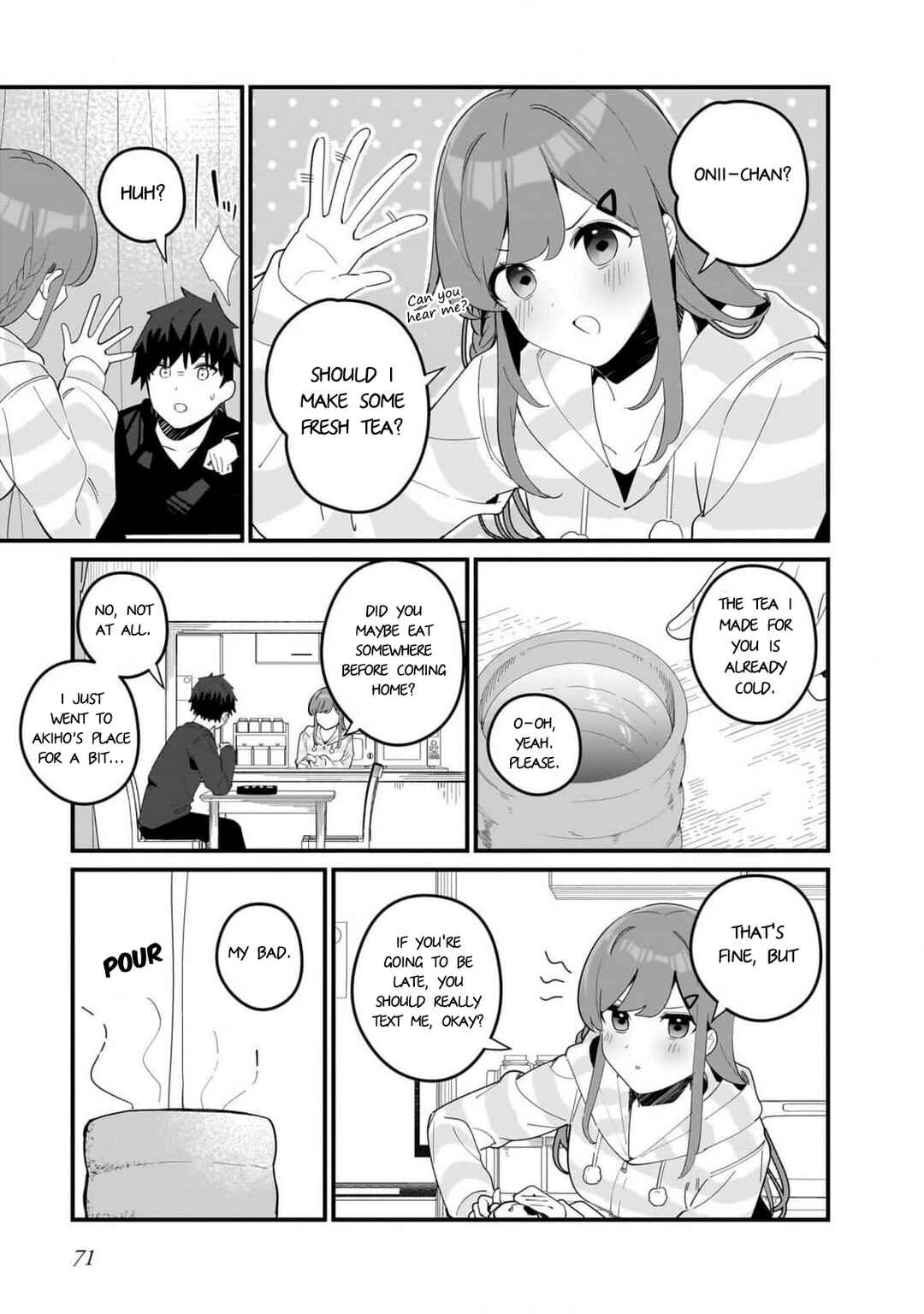 Page 13 Chapter 17 Imouto wa Kanojo ni Dekinai no ni