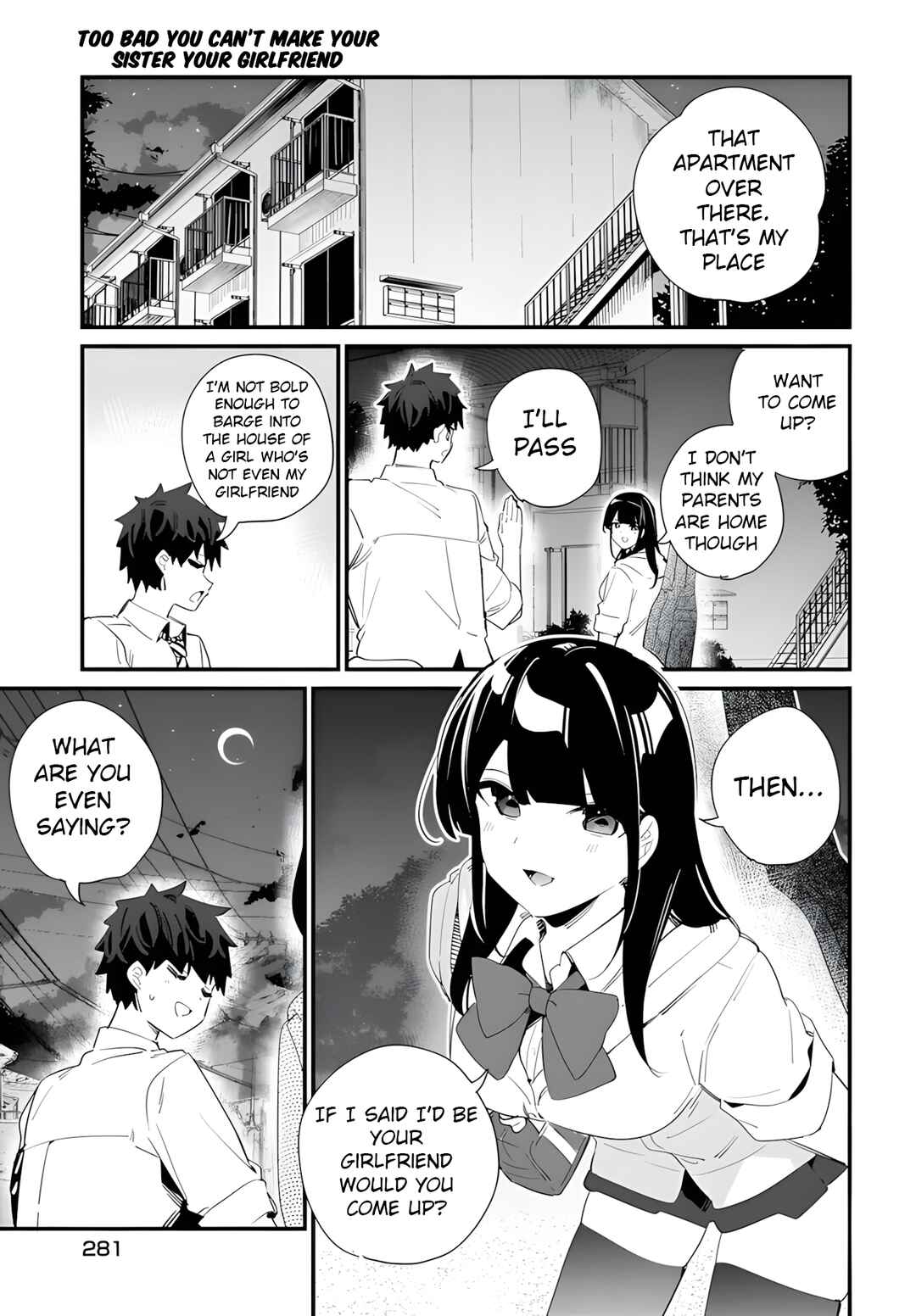 Page 8 Chapter 9.1 Imouto wa Kanojo ni Dekinai no ni