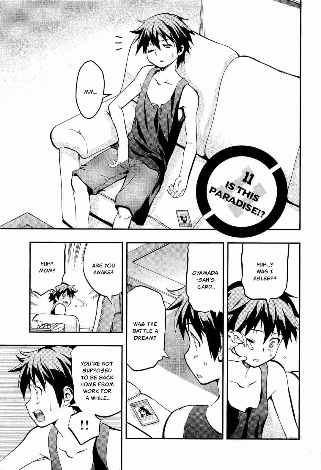 Page 1 Chapter 11 Fudajo! ~Otome Shoukan Datsui Taisen~