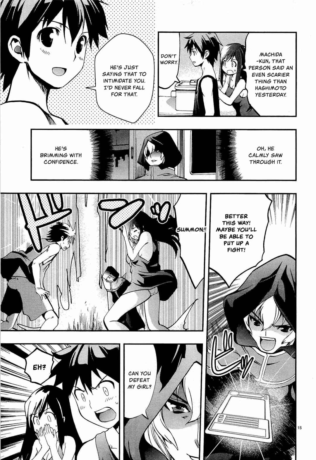 Page 15 Chapter 8 Fudajo! ~Otome Shoukan Datsui Taisen~