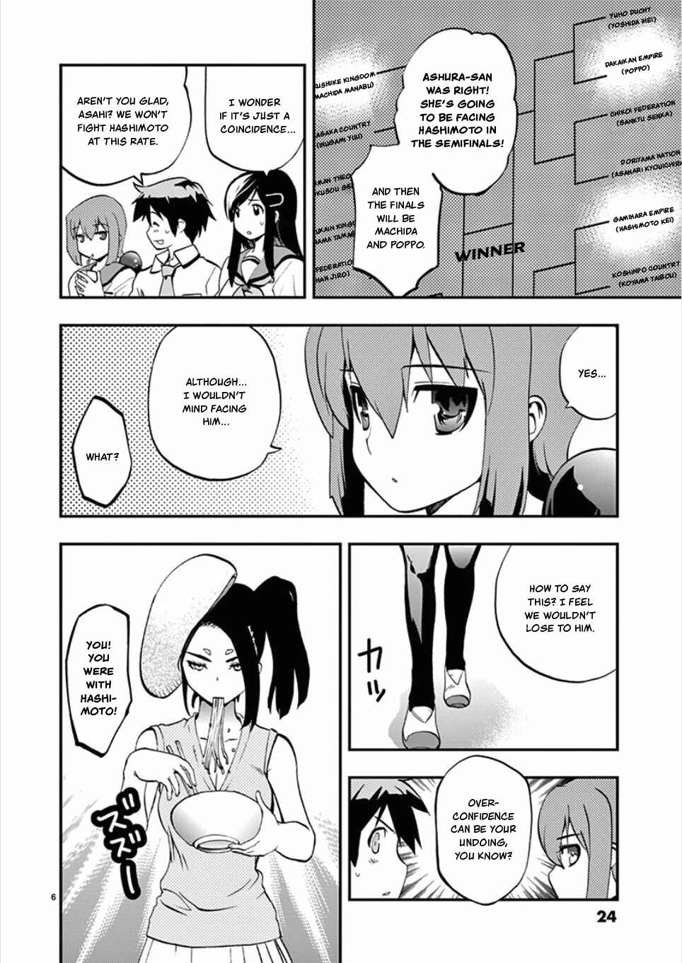 Page 6 Chapter 49 Fudajo! ~Otome Shoukan Datsui Taisen~