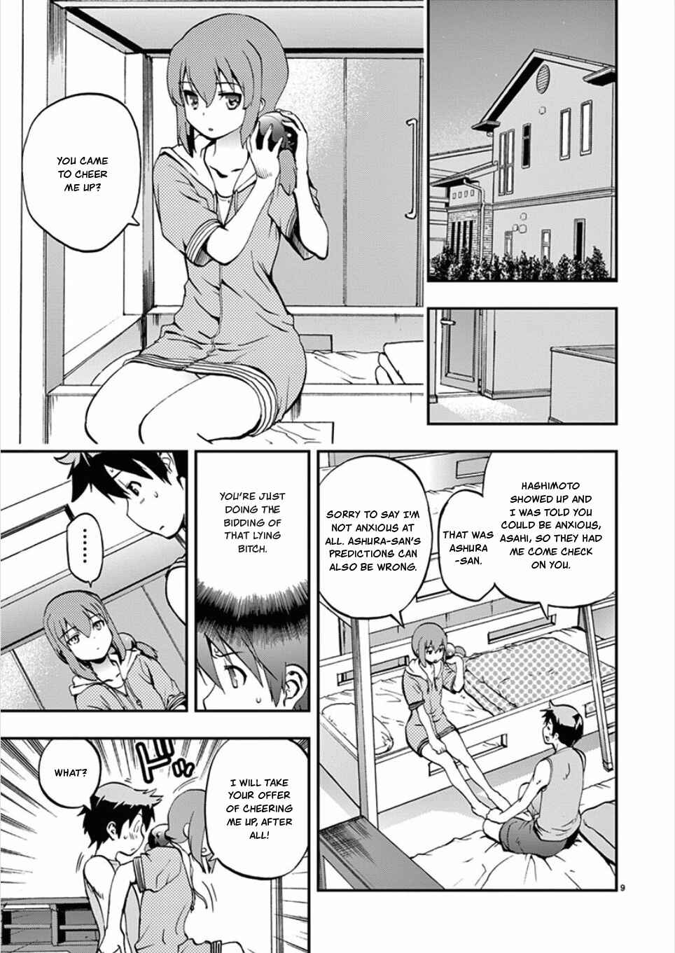 Page 9 Chapter 49 Fudajo! ~Otome Shoukan Datsui Taisen~