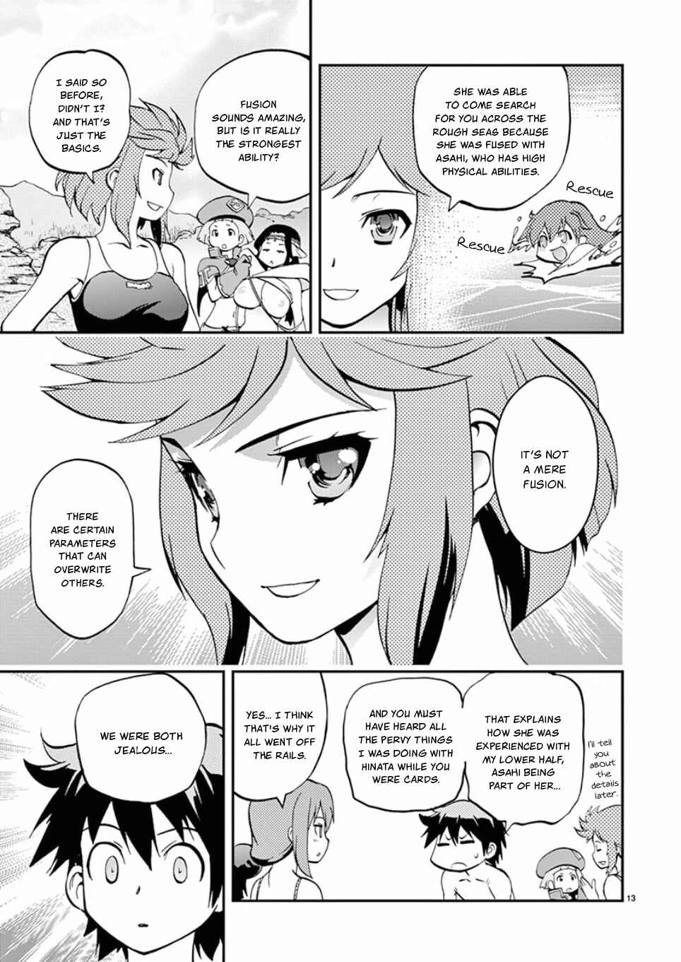 Page 13 Chapter 42 Fudajo! ~Otome Shoukan Datsui Taisen~