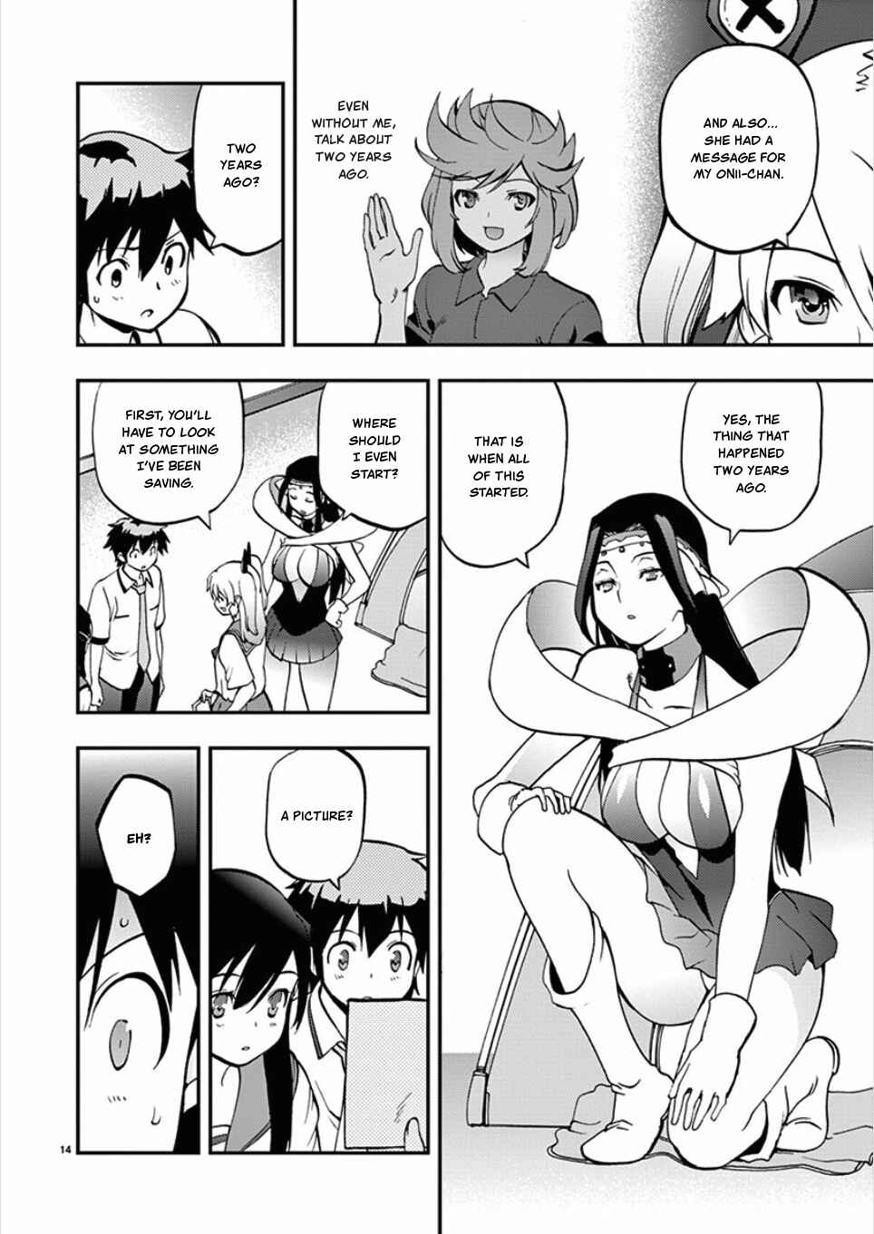 Page 14 Chapter 52 Fudajo! ~Otome Shoukan Datsui Taisen~