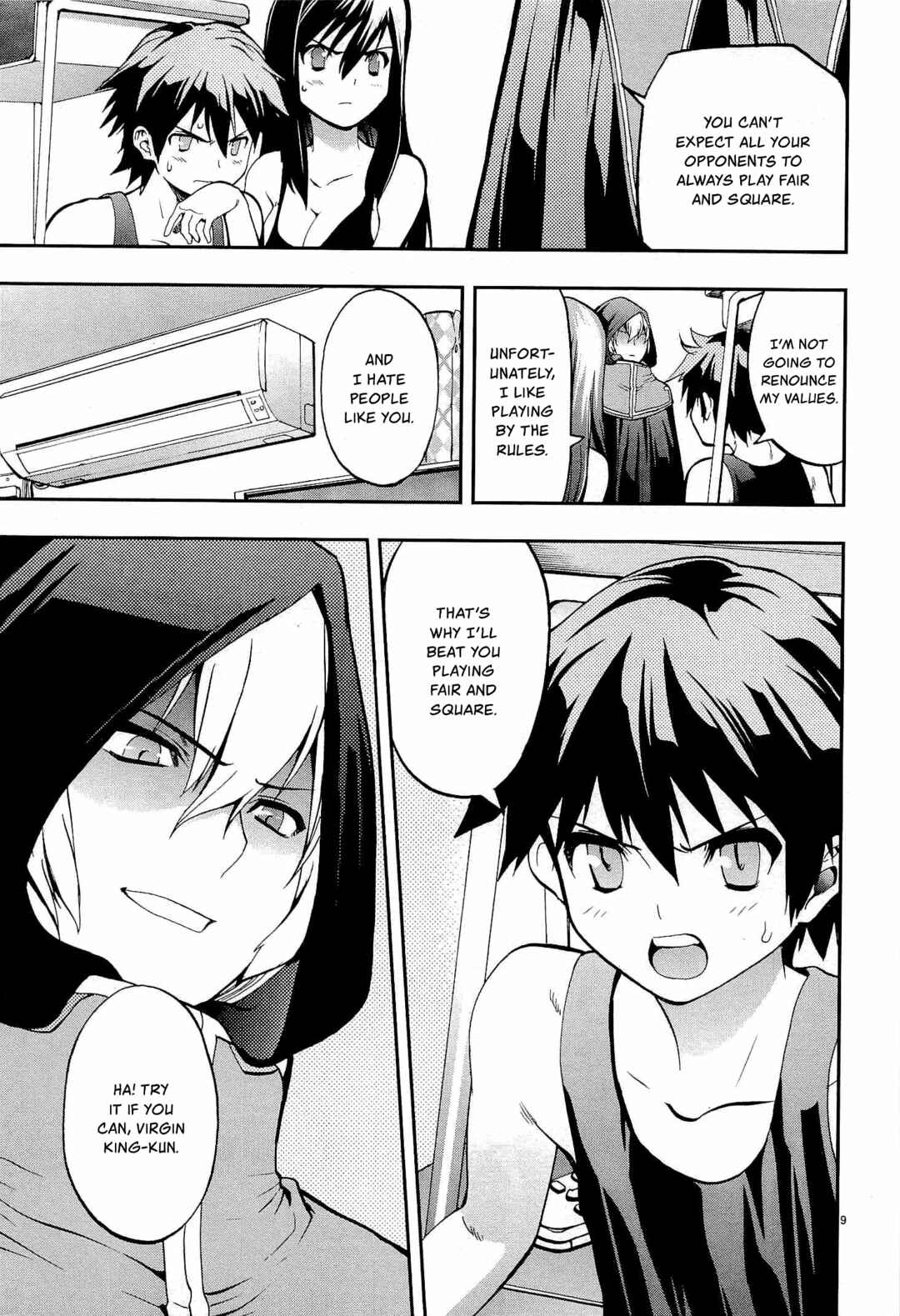 Page 9 Chapter 9 Fudajo! ~Otome Shoukan Datsui Taisen~