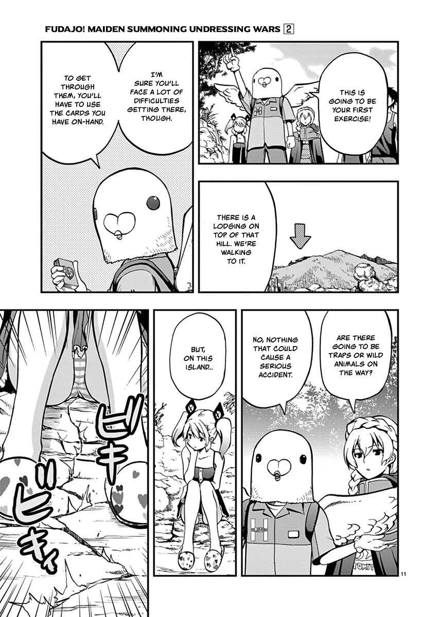Page 11 Chapter 13 Fudajo! ~Otome Shoukan Datsui Taisen~