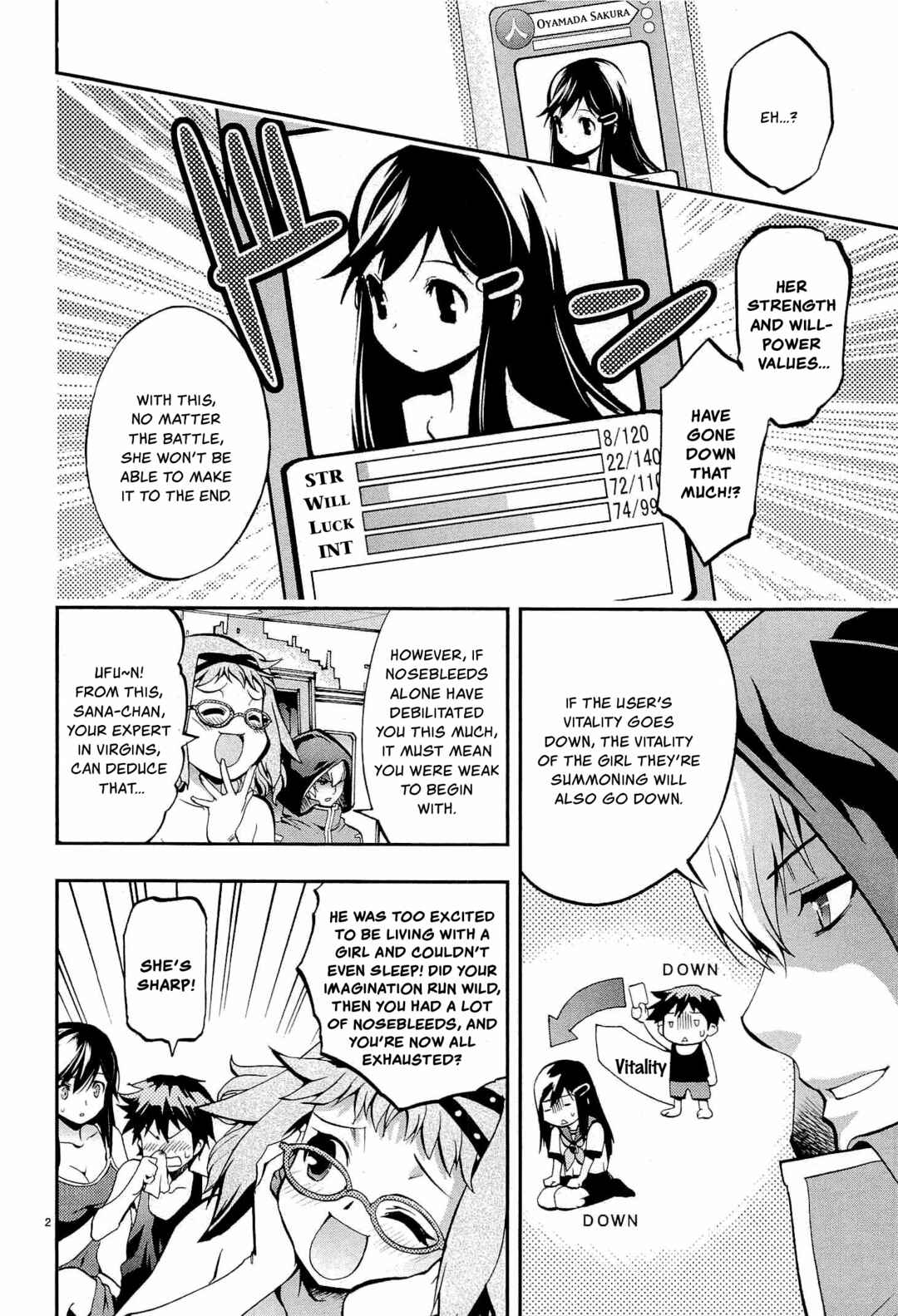 Page 2 Chapter 10 Fudajo! ~Otome Shoukan Datsui Taisen~