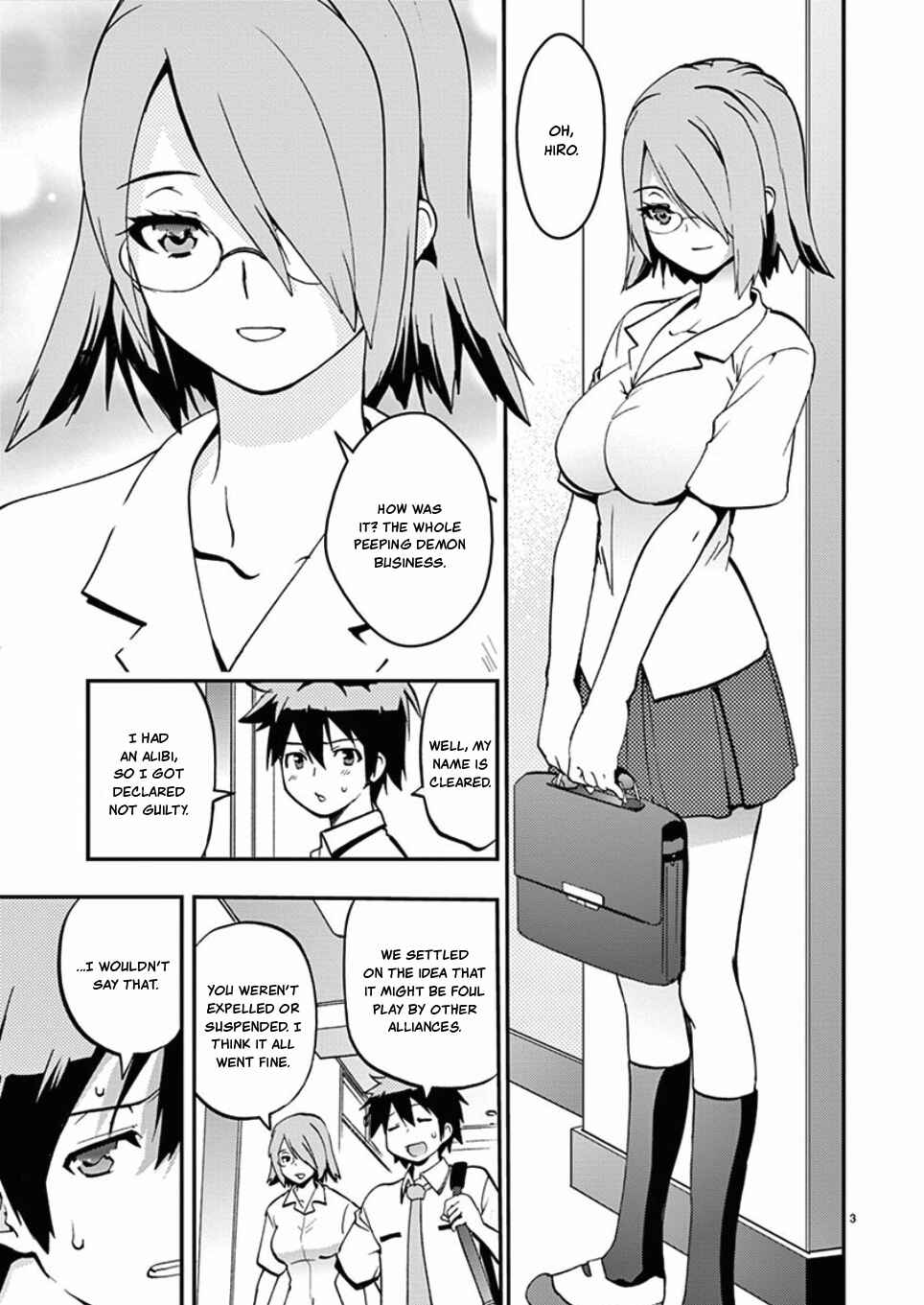 Page 3 Chapter 38 Fudajo! ~Otome Shoukan Datsui Taisen~