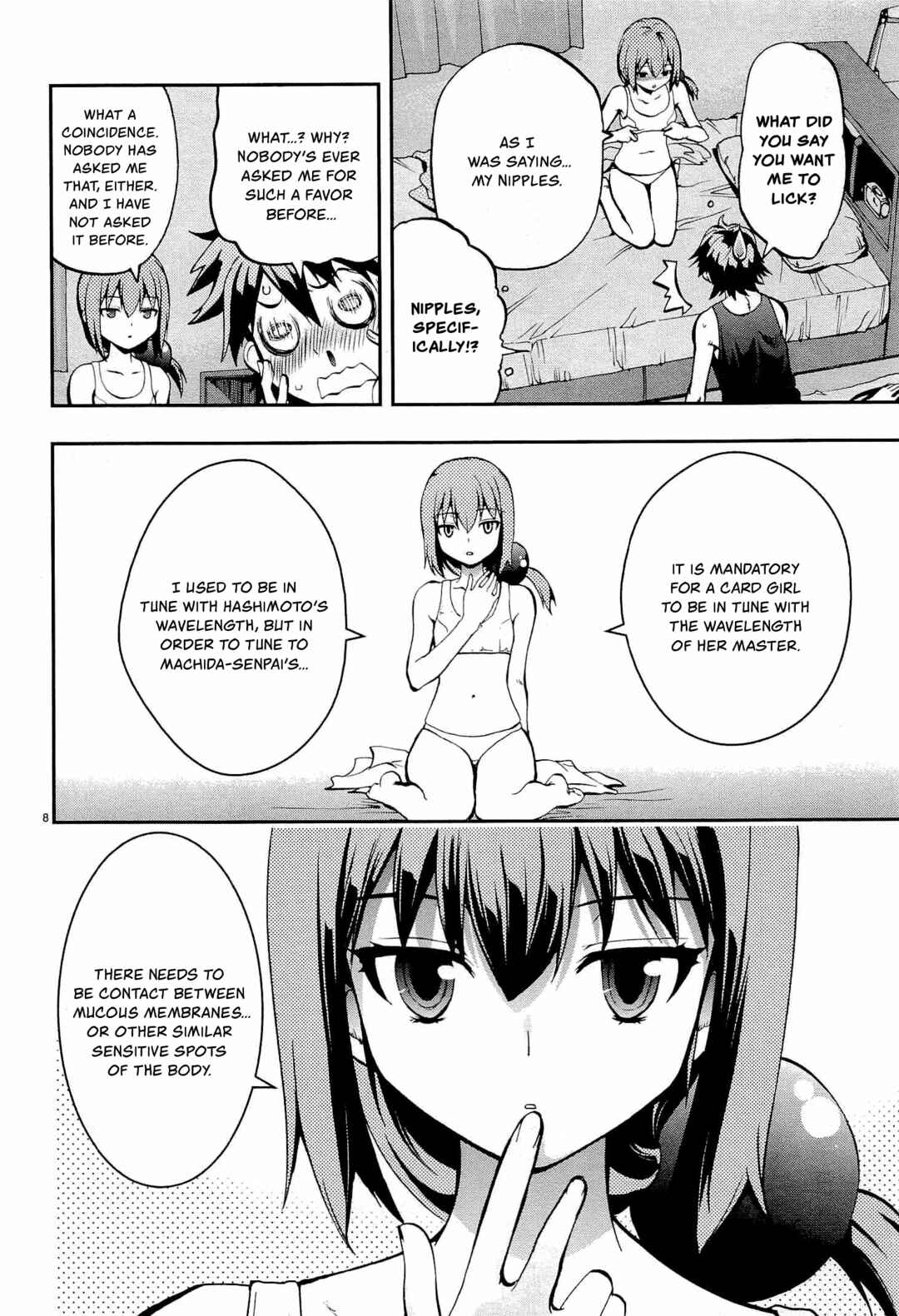 Page 8 Chapter 5 Fudajo! ~Otome Shoukan Datsui Taisen~