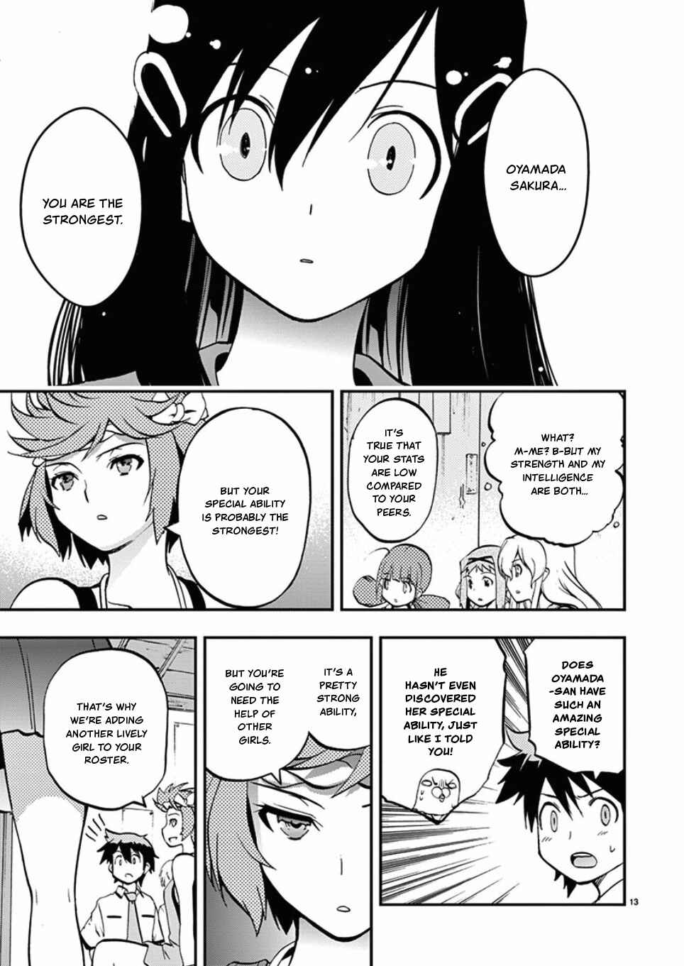 Page 13 Chapter 37 Fudajo! ~Otome Shoukan Datsui Taisen~