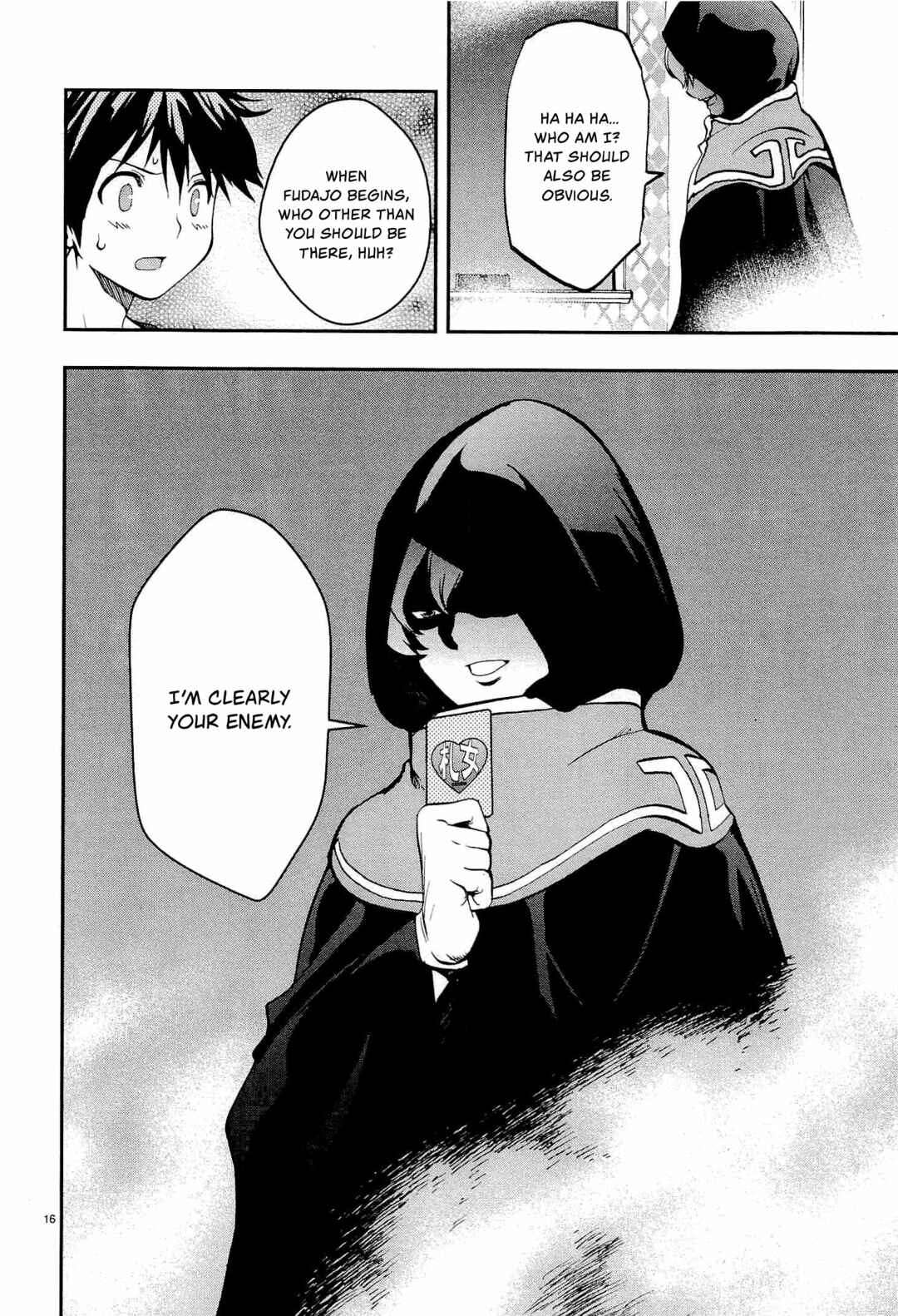 Page 16 Chapter 7 Fudajo! ~Otome Shoukan Datsui Taisen~