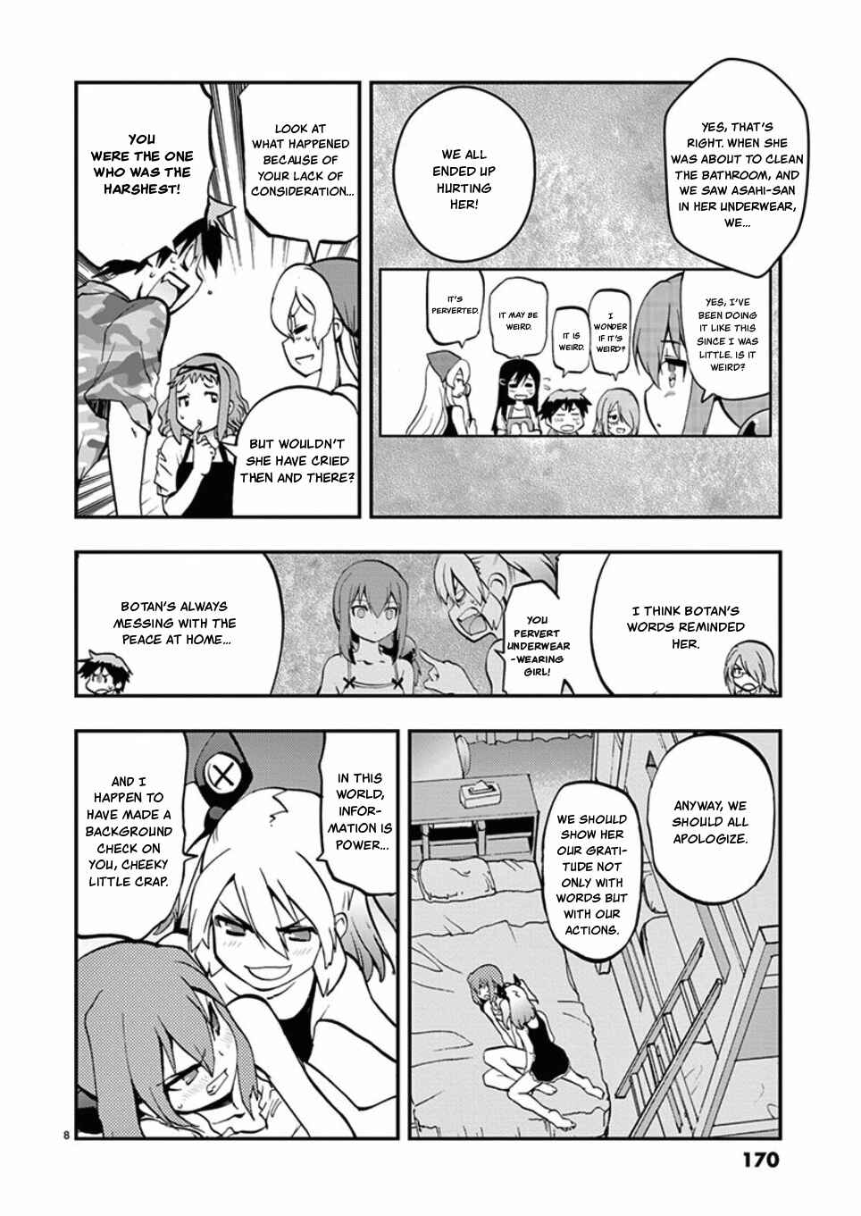 Page 8 Chapter 46 Fudajo! ~Otome Shoukan Datsui Taisen~