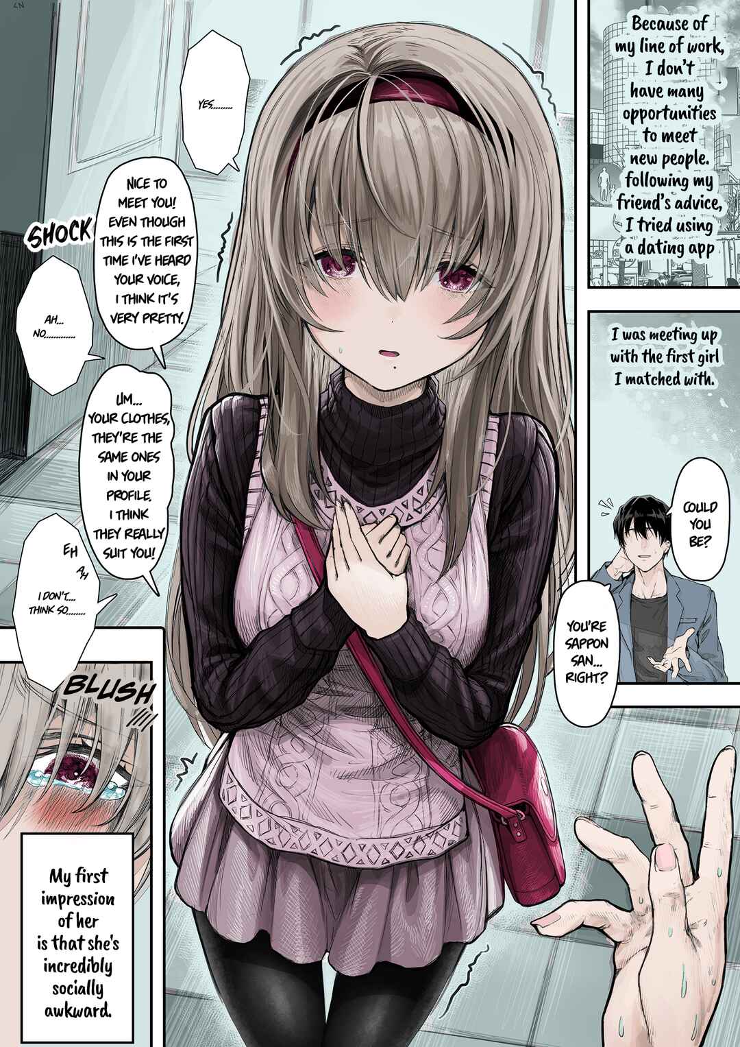 Page 1 Chapter 1 Until This Social Outcast Becomes My Wife... (Fan Colored)