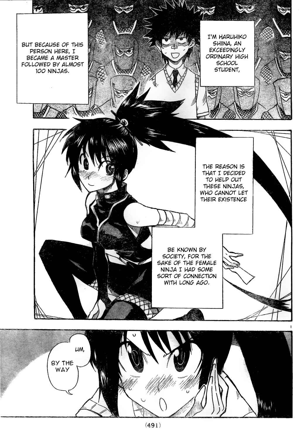 Page 1 Chapter 4 Shiinake no Hitobito