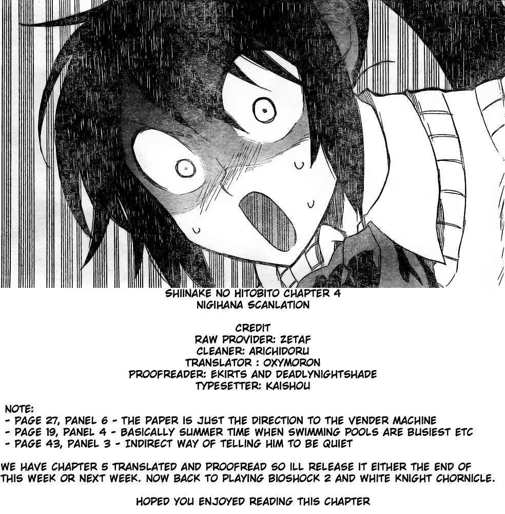 Page 44 Chapter 4 Shiinake no Hitobito
