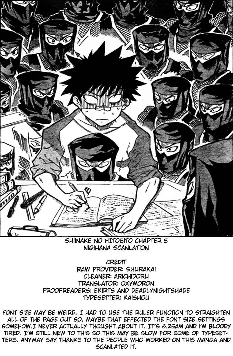 Page 46 Chapter 5 Shiinake no Hitobito
