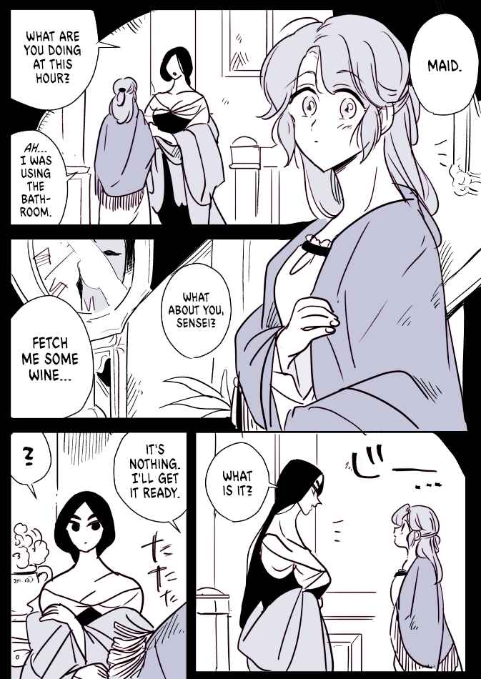Page 9 Chapter 3 Fortune Teller and Maid-chan