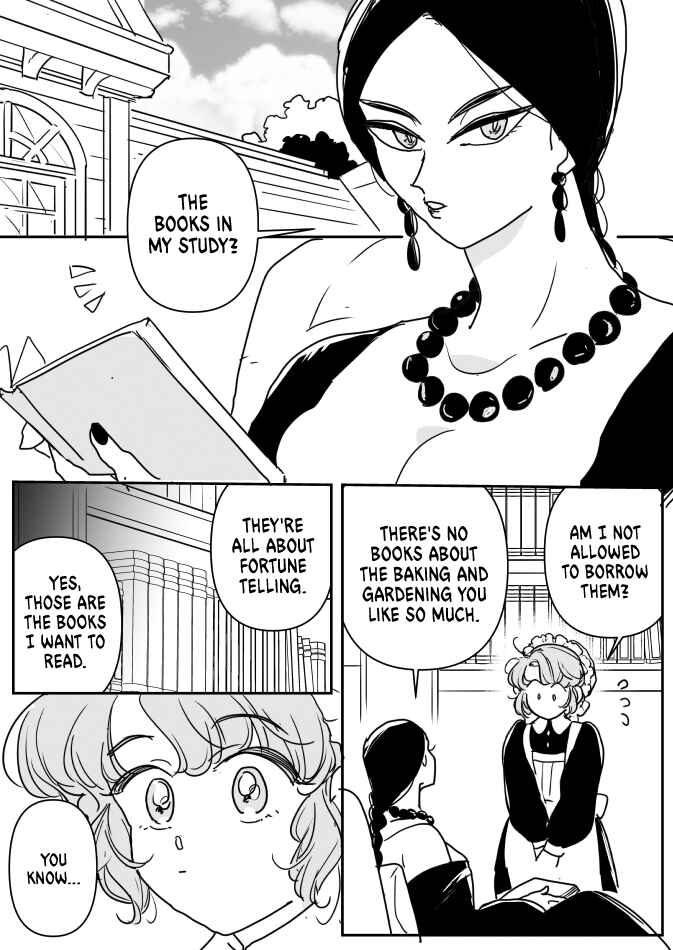 Page 1 Chapter 4 Fortune Teller and Maid-chan