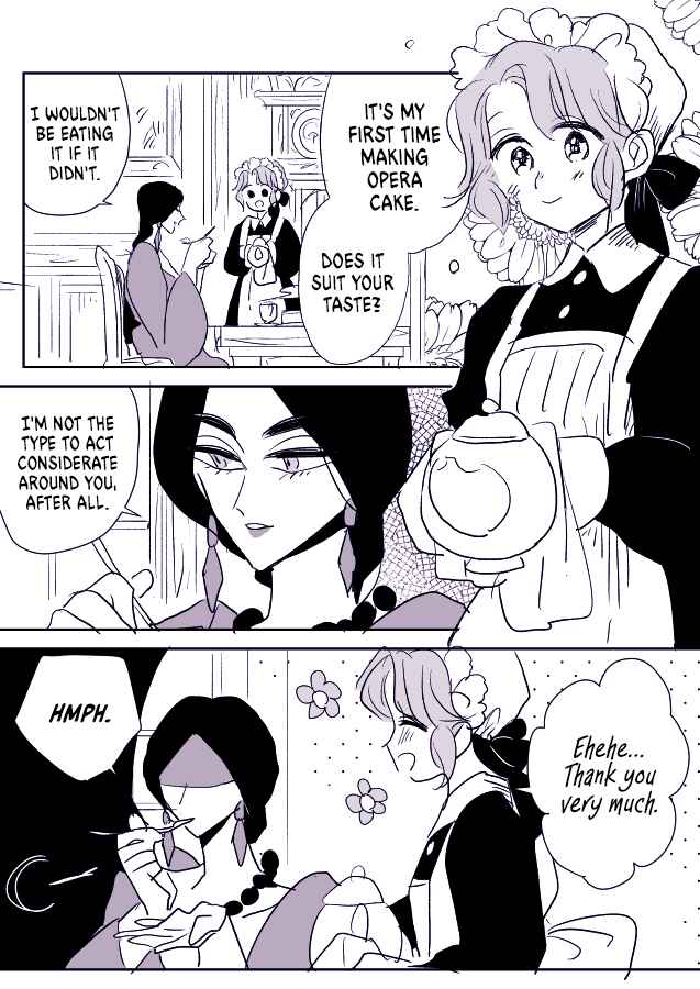 Page 1 Chapter 2 Fortune Teller and Maid-chan