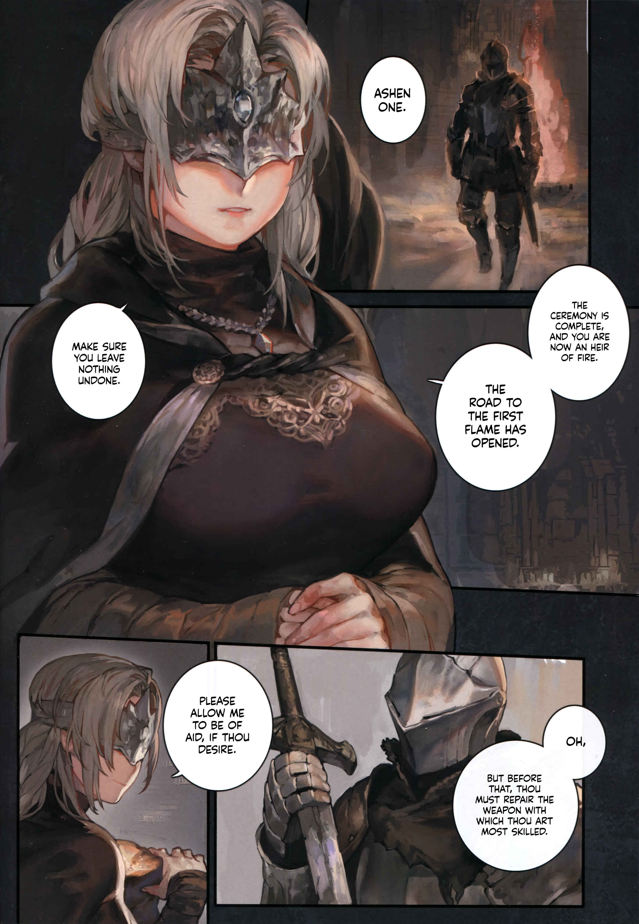 Page 5 Chapter Unknown_c32a Dark Souls III | Demons Souls - Kasuka na Nukumori (Doujinshi)