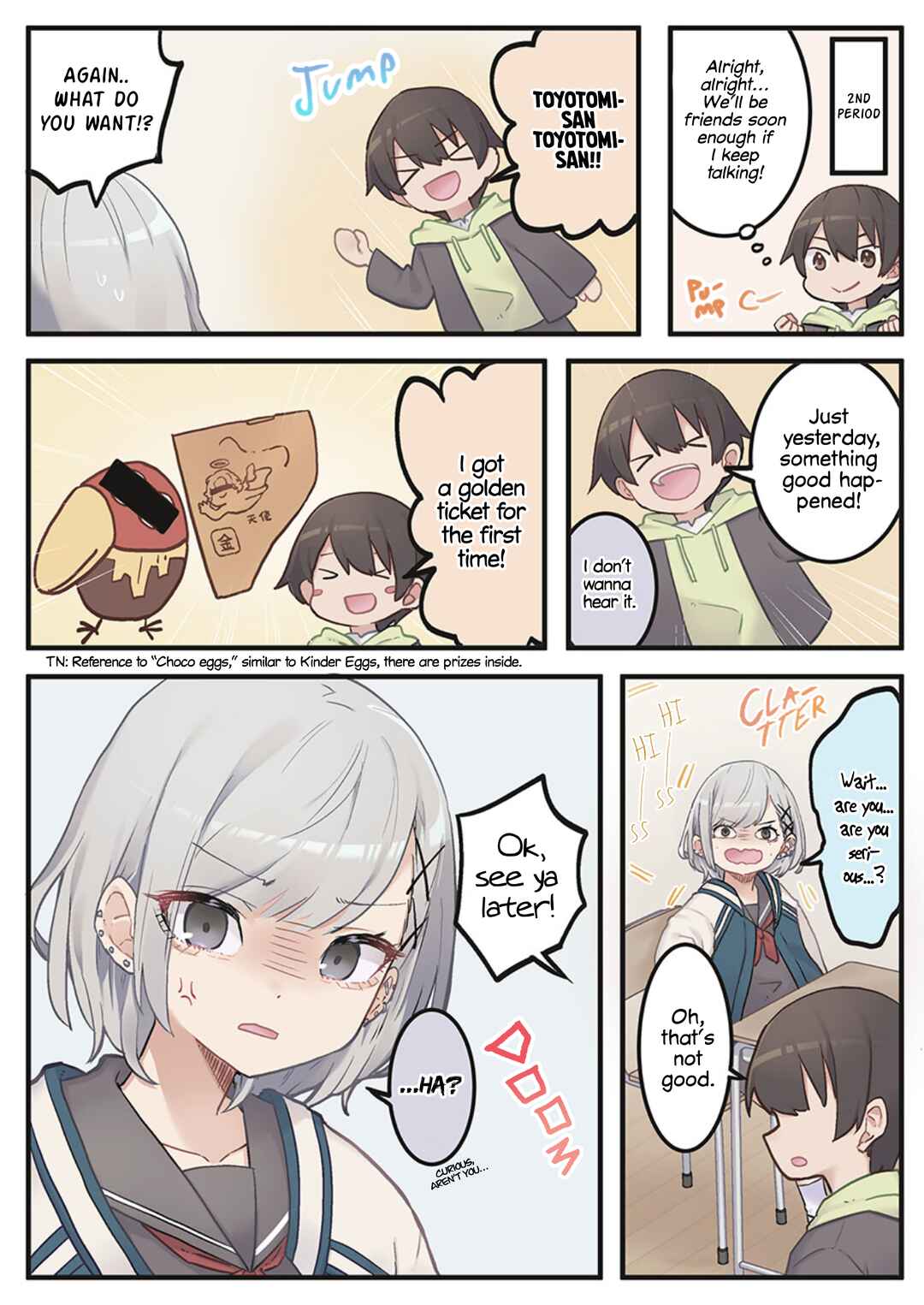 Page 4 Chapter 2 Marika-chan no Koukando wa Bukkowarete iru