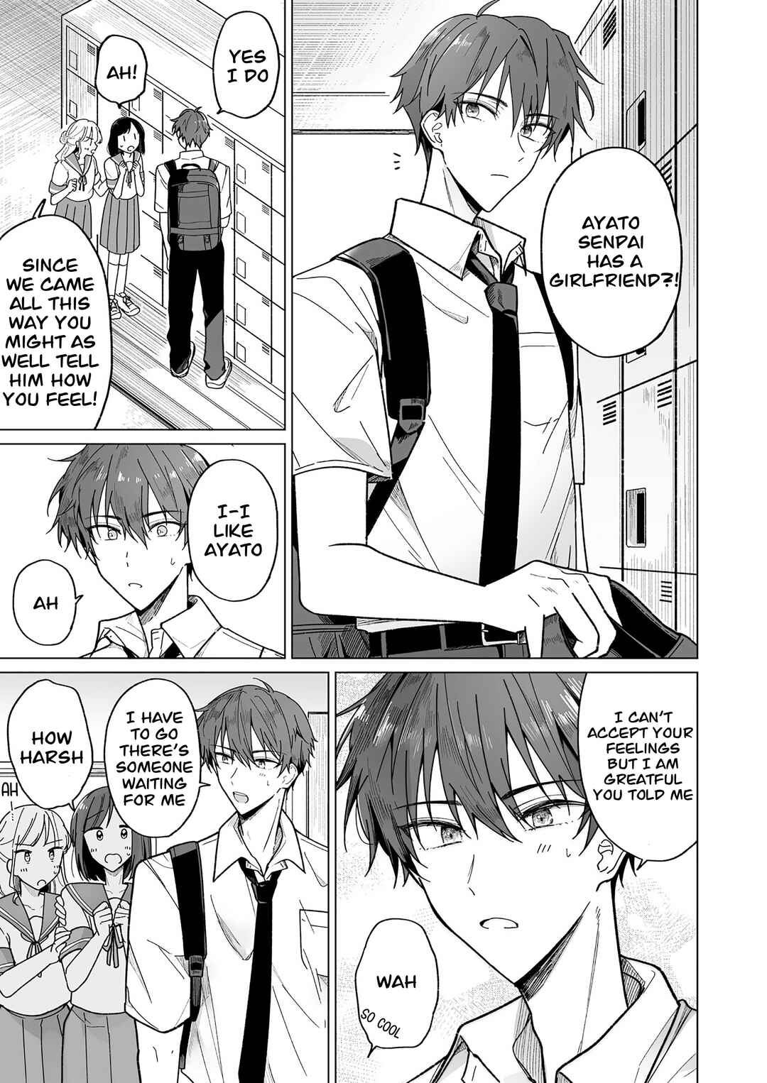 Page 1 Chapter Unknown_9de6 Ayato-kun wa Doushitai? ~Cool na Kareshi wa Semerareru no ga Hazukashii!~