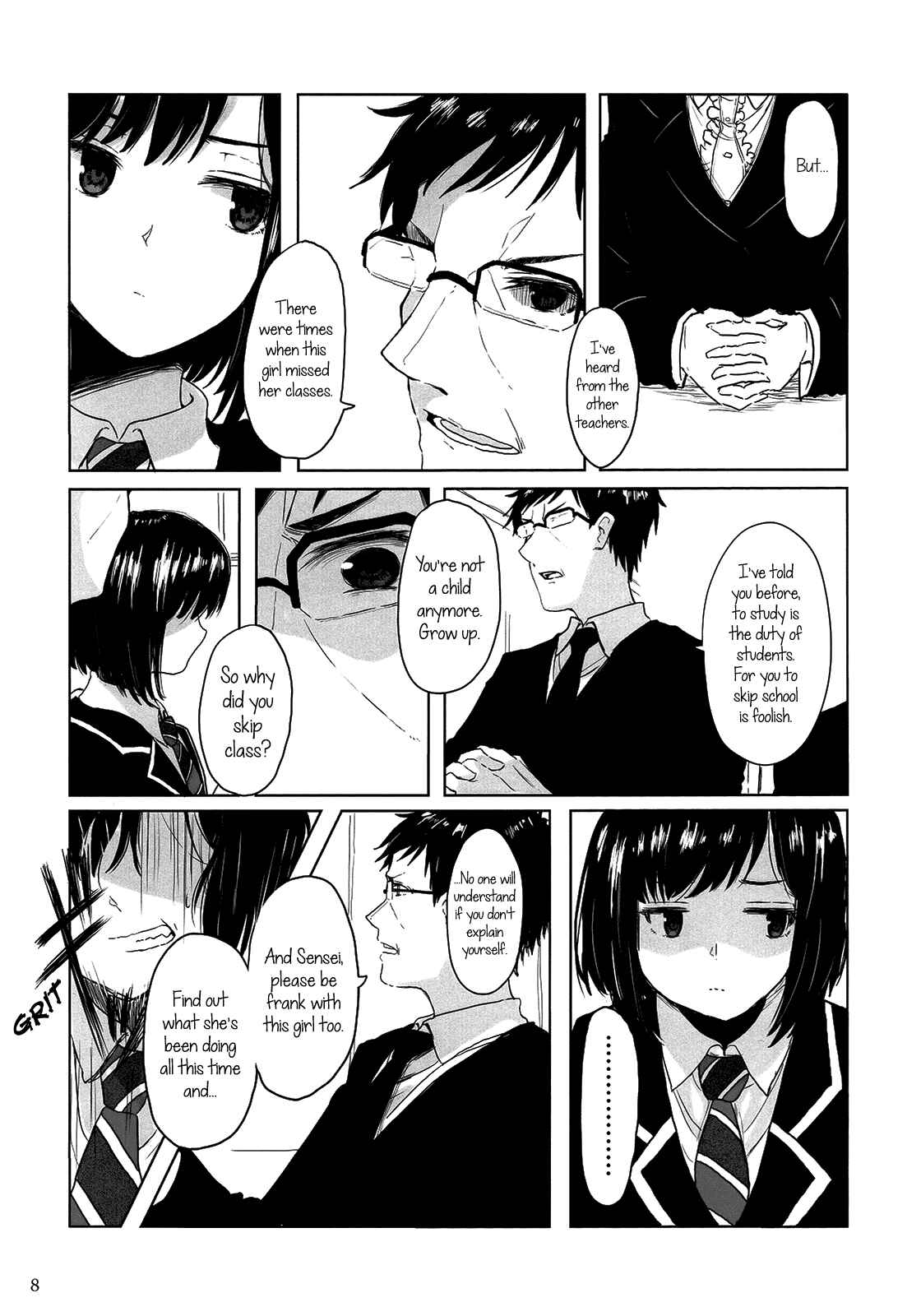 Page 8 Chapter Unknown_b6b1 BanG Dream! - CHANGE (doujinshi)