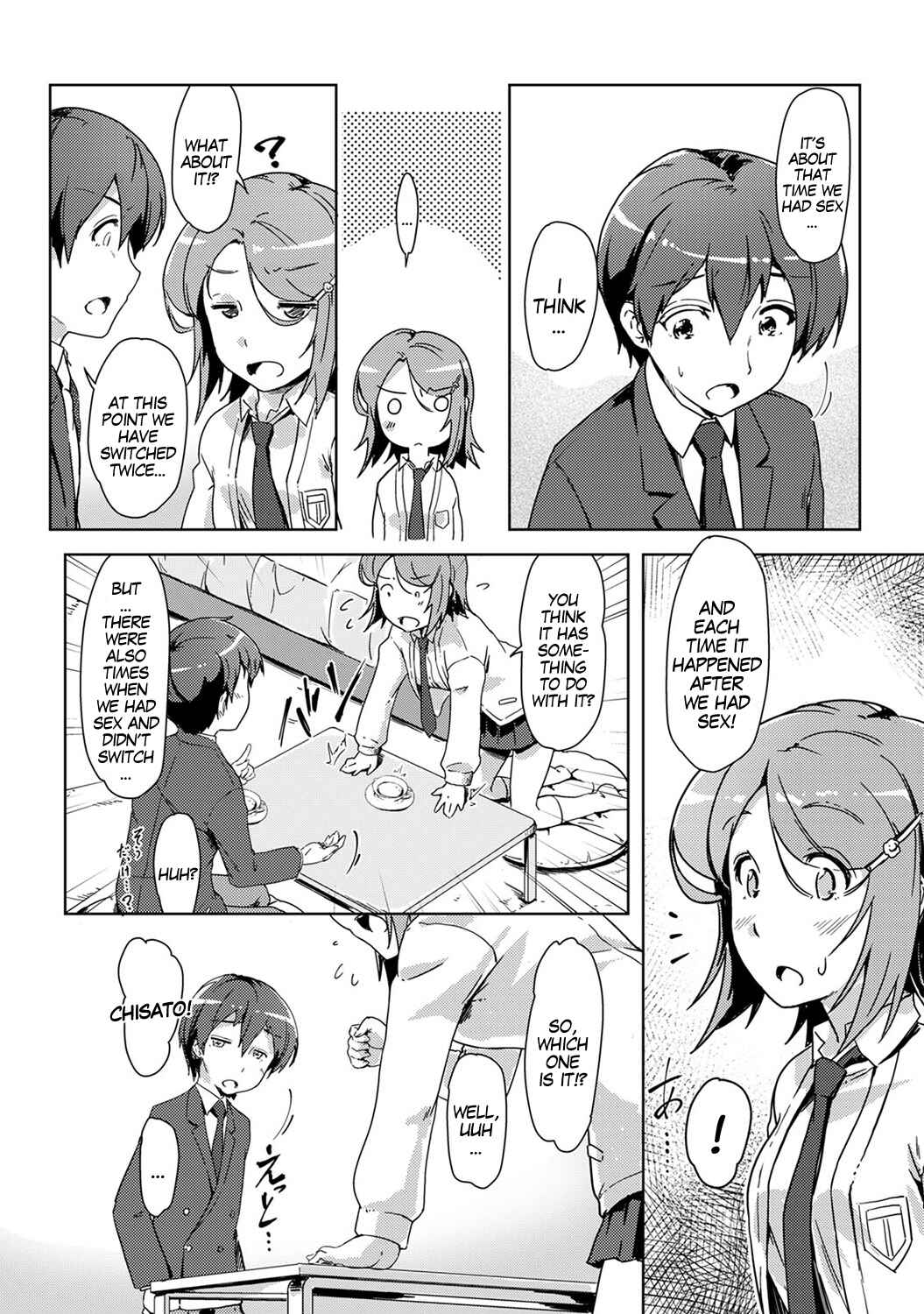 Page 6 Chapter 4 Ecchi Shitara♂Irekawacchatta!?♀ ~Osananajimi to Kaikan Change!~