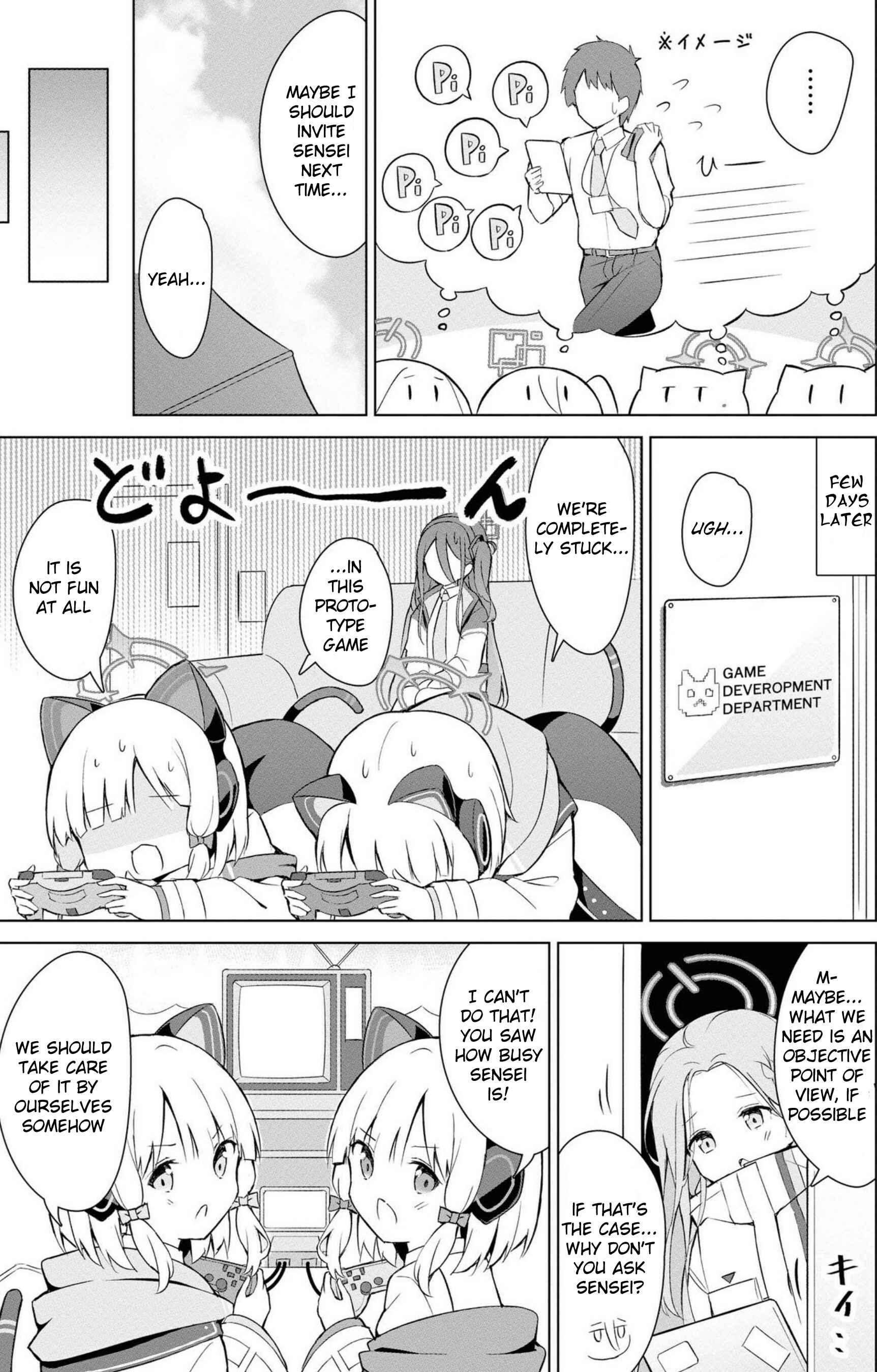 Page 5 Chapter 6 Blue Archive Comic Anthology