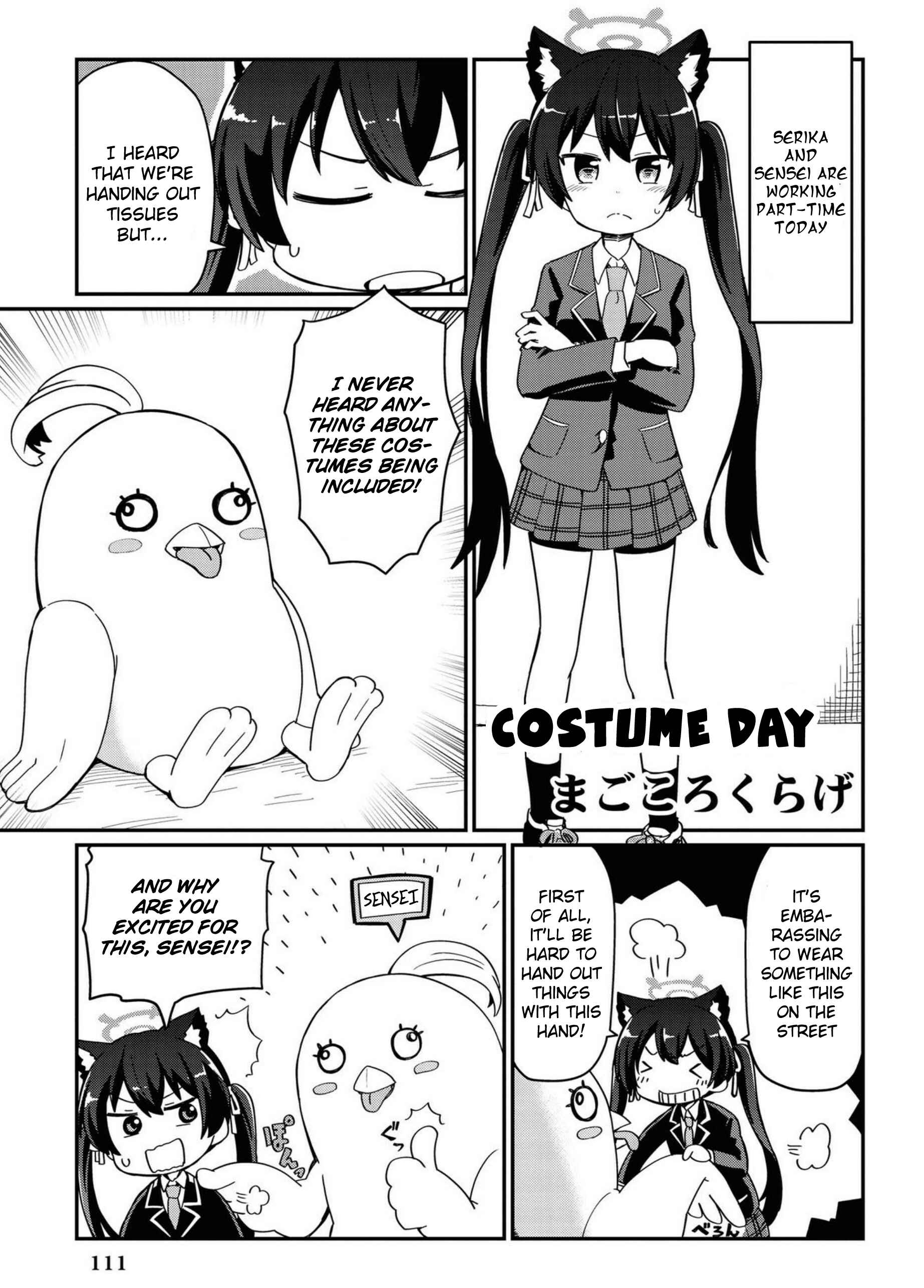 Page 1 Chapter 10 Blue Archive Comic Anthology