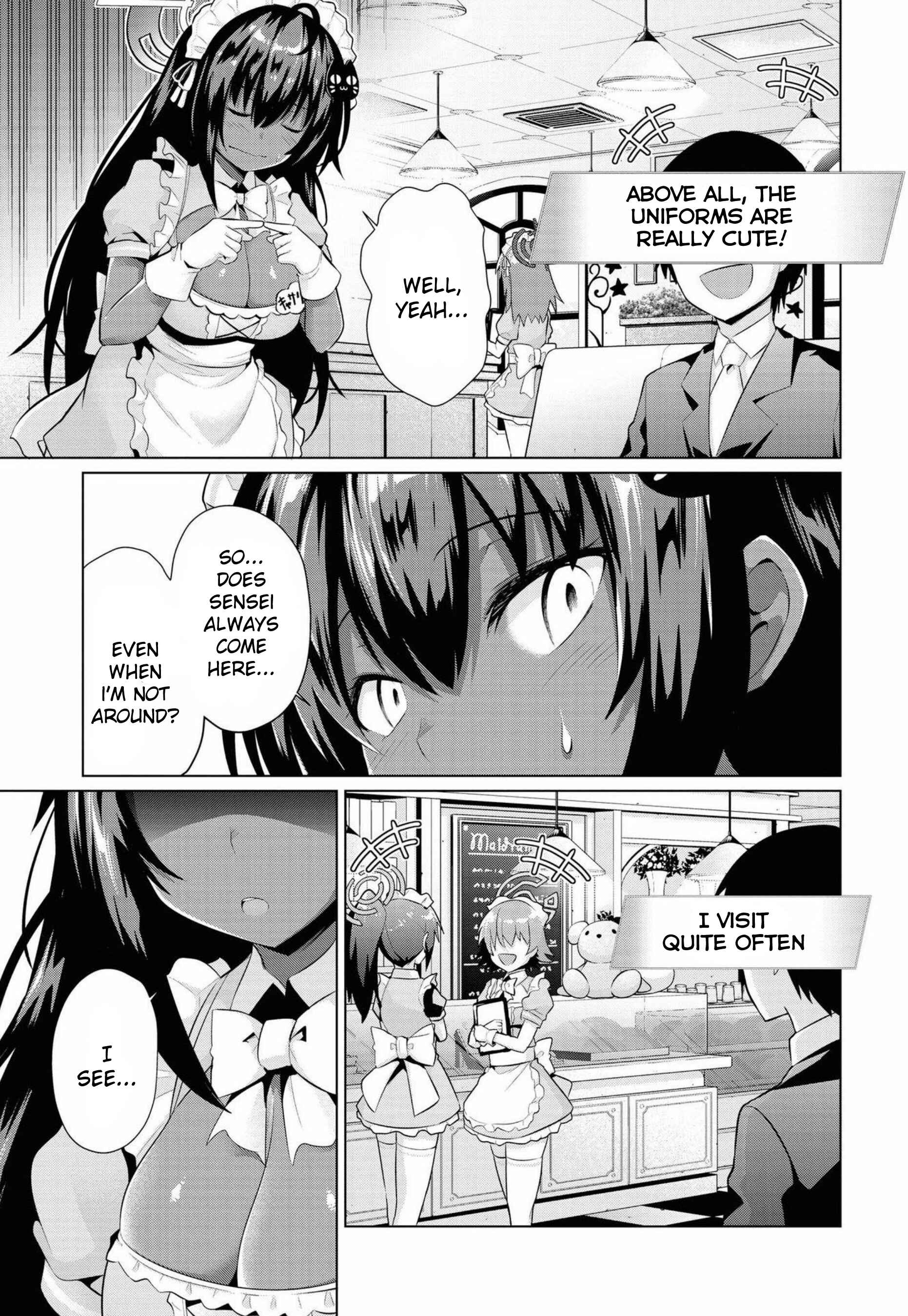 Page 3 Chapter 3 Blue Archive Comic Anthology