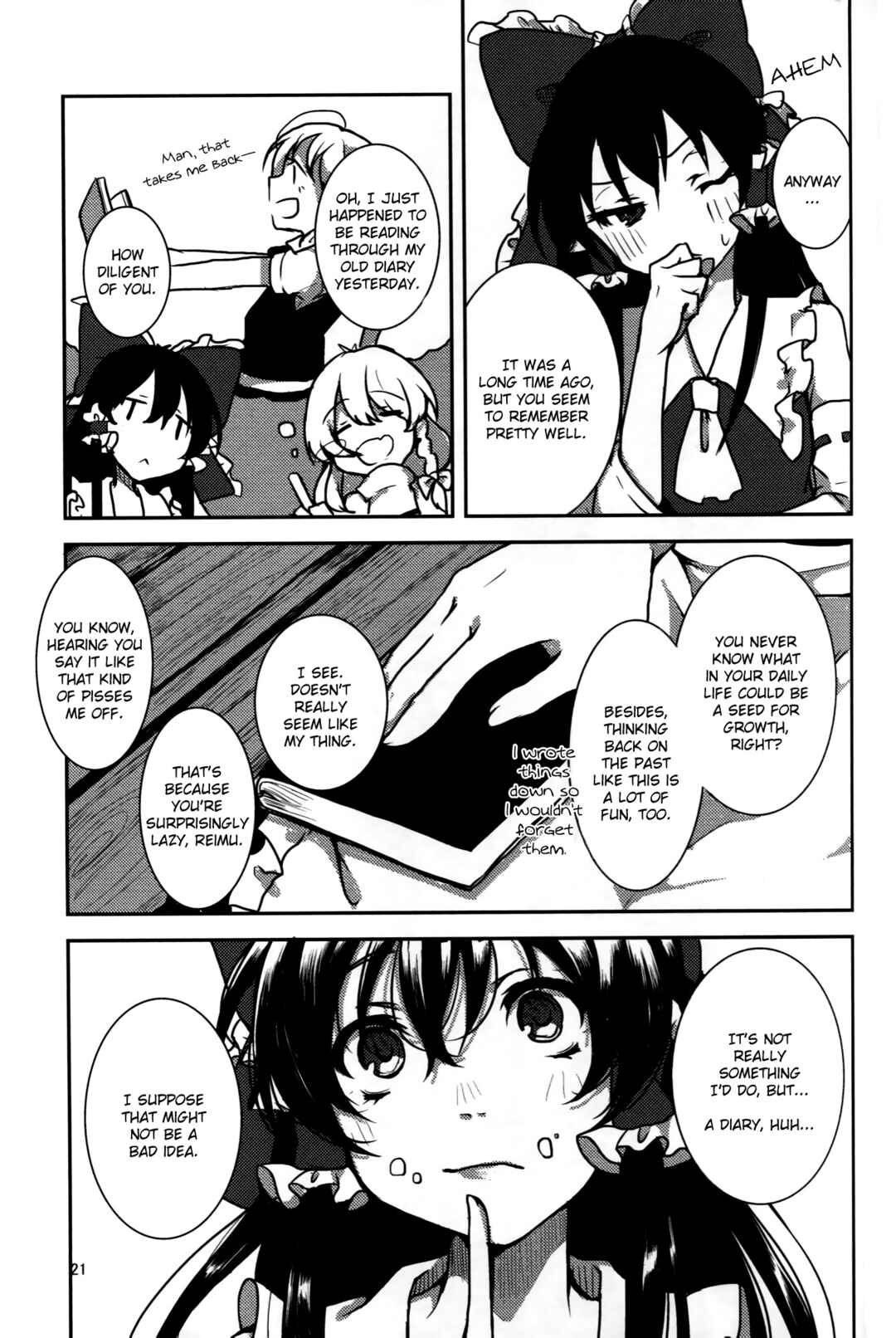 Page 23 Chapter Unknown_a6dd Touhou - Watashi dake no Mahou, Watashi dake no Watashi. (Doujinshi)