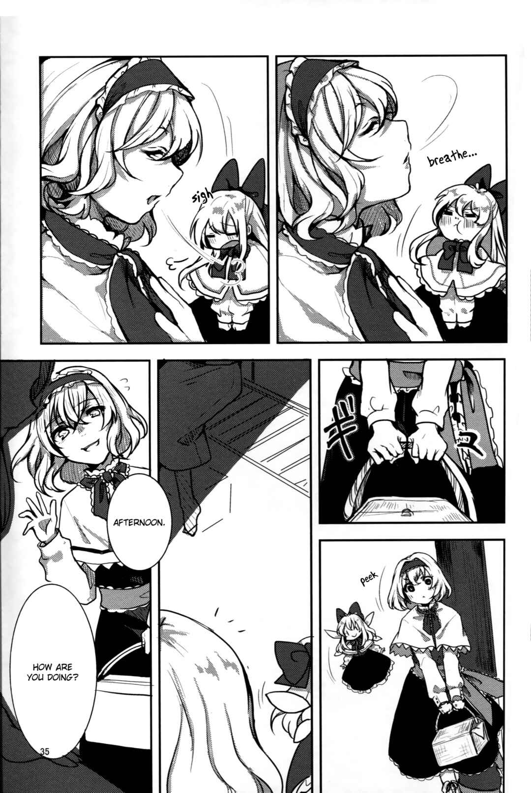 Page 37 Chapter Unknown_a6dd Touhou - Watashi dake no Mahou, Watashi dake no Watashi. (Doujinshi)