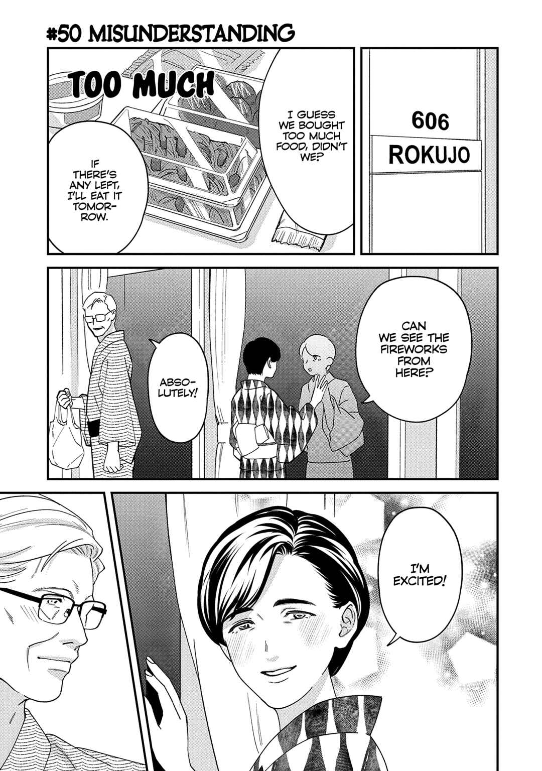 Page 1 Chapter 50 Gojuu, Rokujuu, Yorokonde