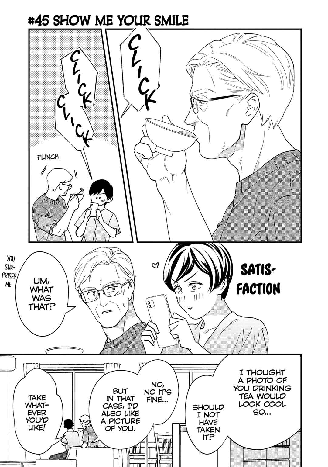 Page 1 Chapter 45 Gojuu, Rokujuu, Yorokonde