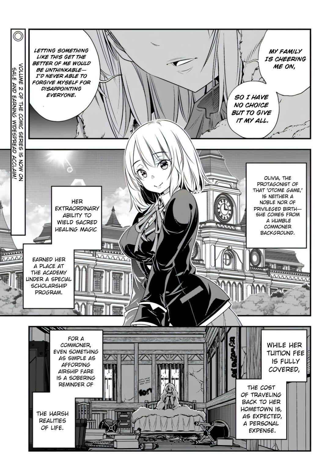 Page 1 Chapter 15 Ano Otome Game wa Oretachi ni Kibishii Sekai desu