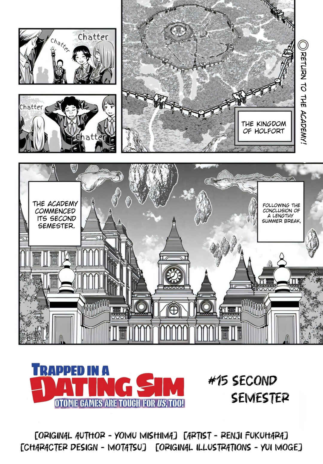 Page 8 Chapter 15 Ano Otome Game wa Oretachi ni Kibishii Sekai desu
