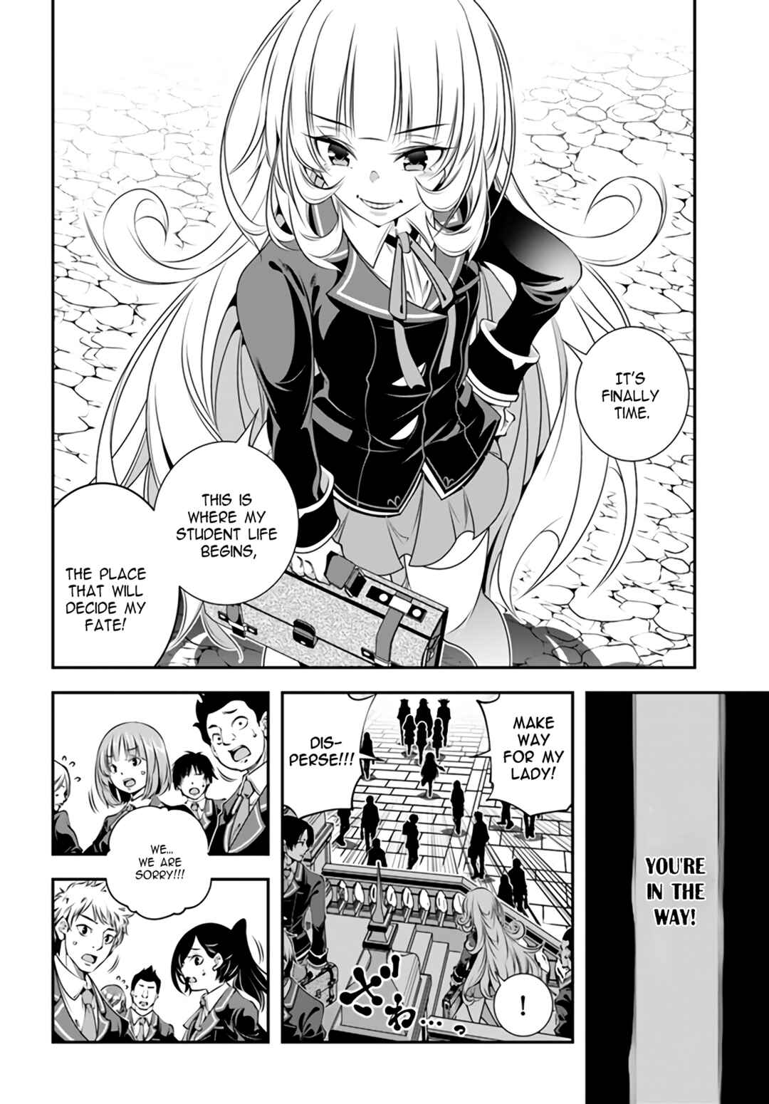 Page 4 Chapter 2 Ano Otome Game wa Oretachi ni Kibishii Sekai desu