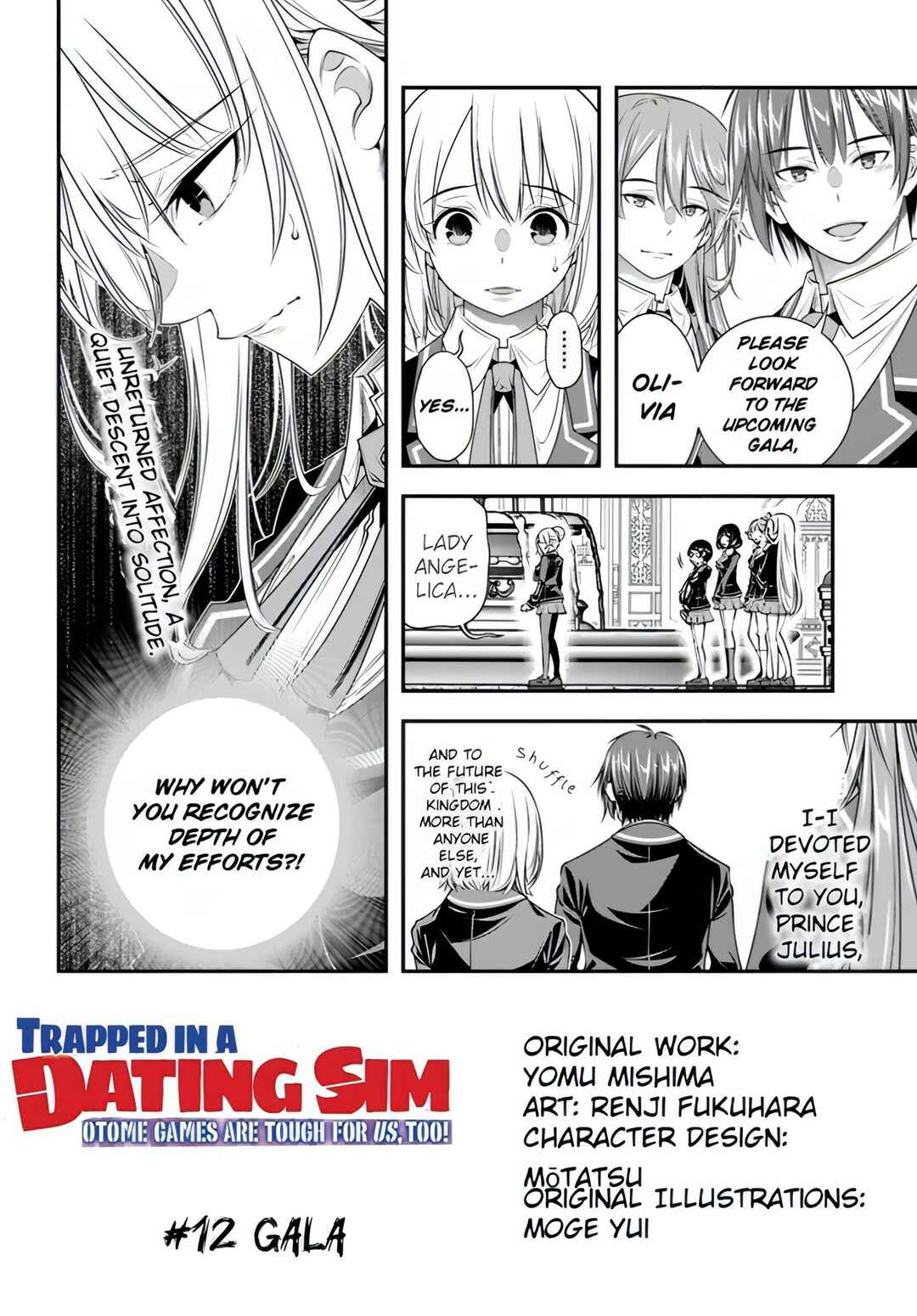 Page 4 Chapter 12 Ano Otome Game wa Oretachi ni Kibishii Sekai desu