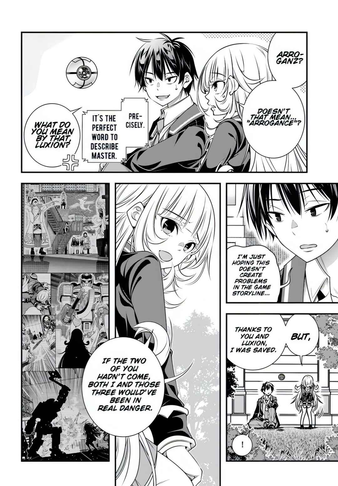 Page 8 Chapter 10 Ano Otome Game wa Oretachi ni Kibishii Sekai desu