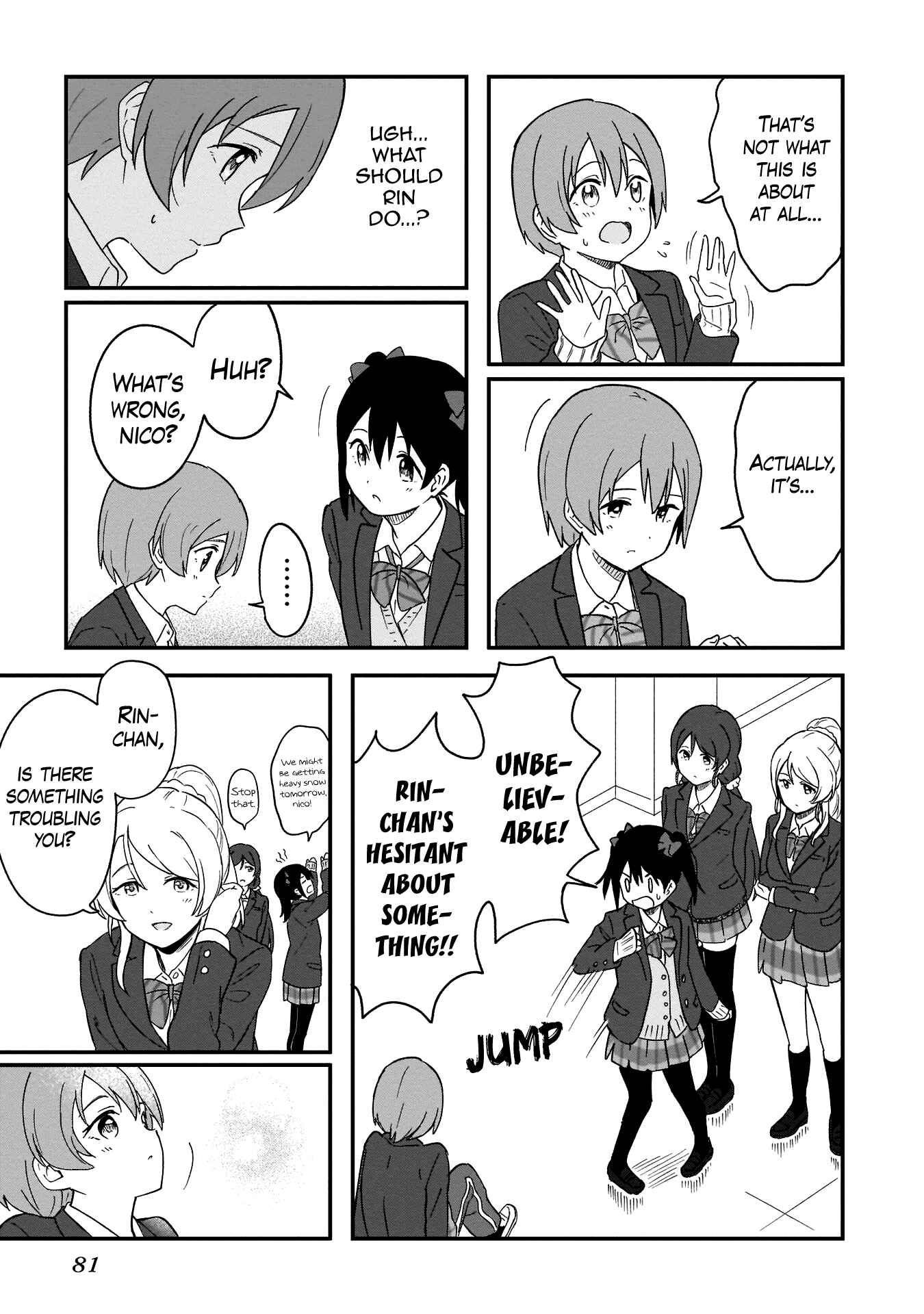 Page 9 Chapter 15 Love Live! School Idol Diary - Second Season
