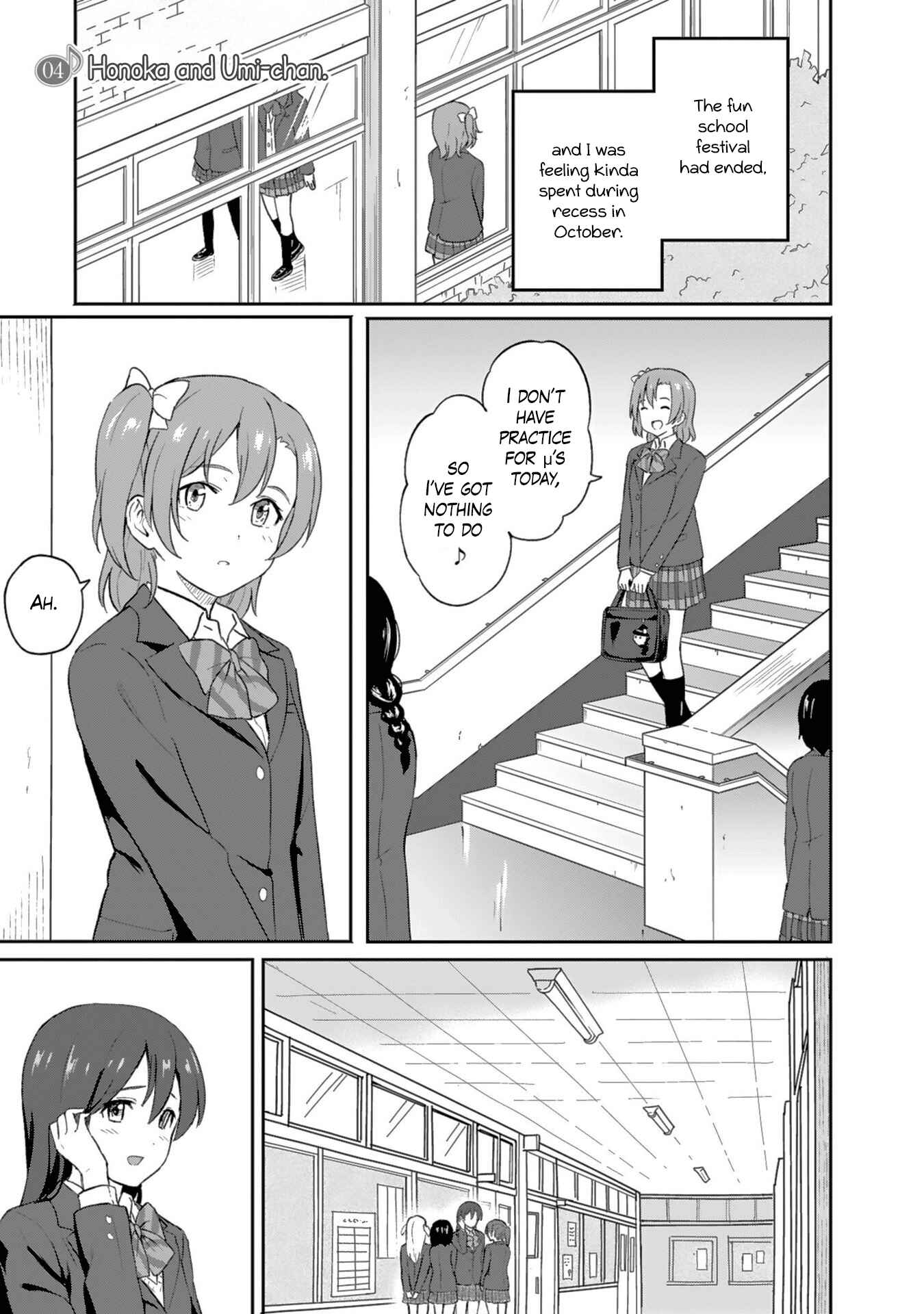 Page 1 Chapter 4 Love Live! School Idol Diary - Second Season