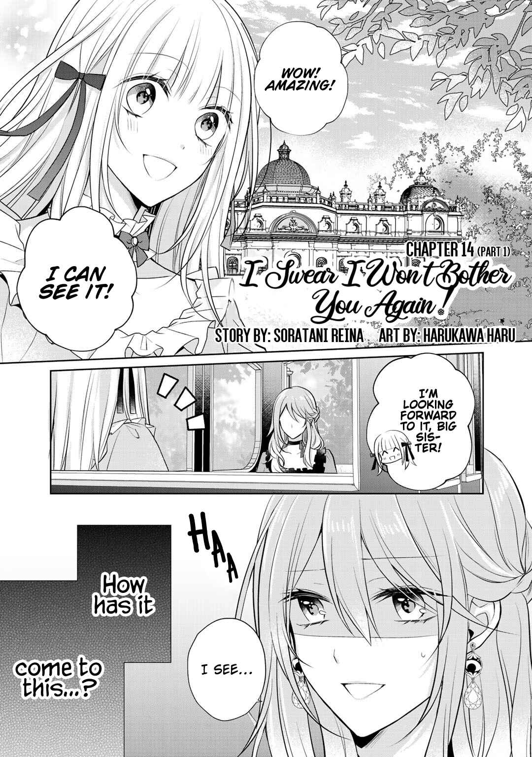 Page 3 Chapter 14.1 I Swear I Wont Bother You Again!